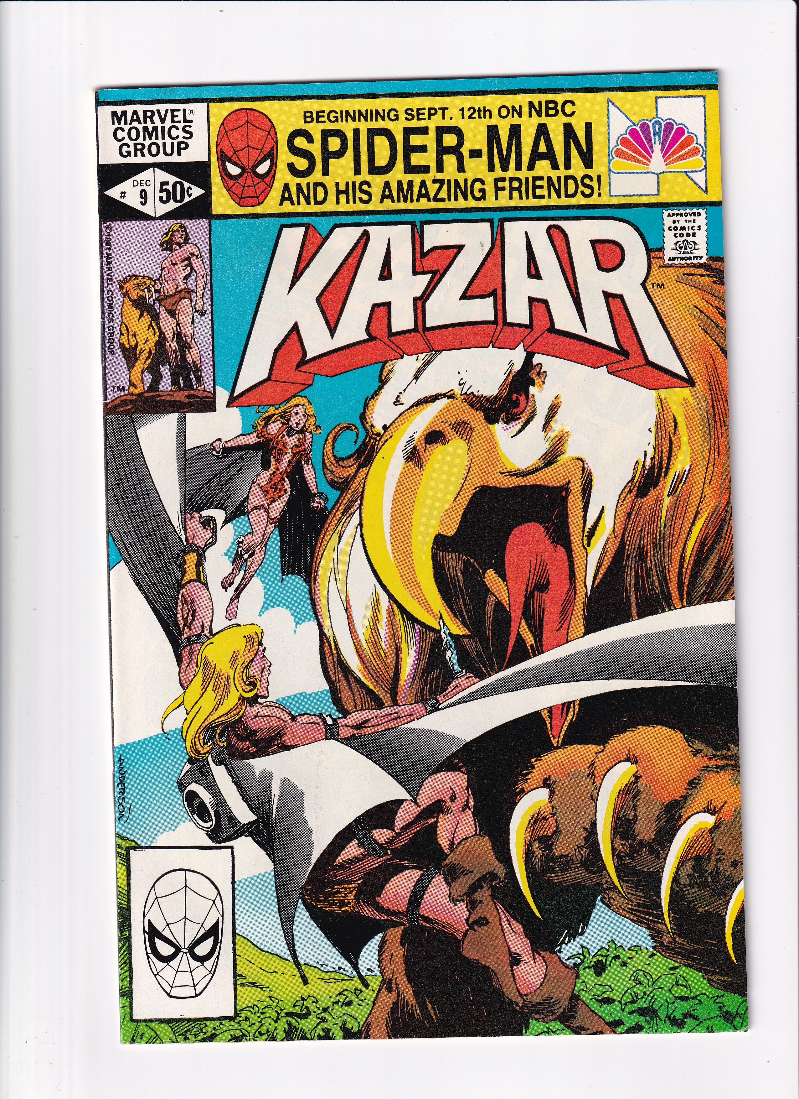 KA-ZAR THE SAVAGE #9 - Slab City Comics