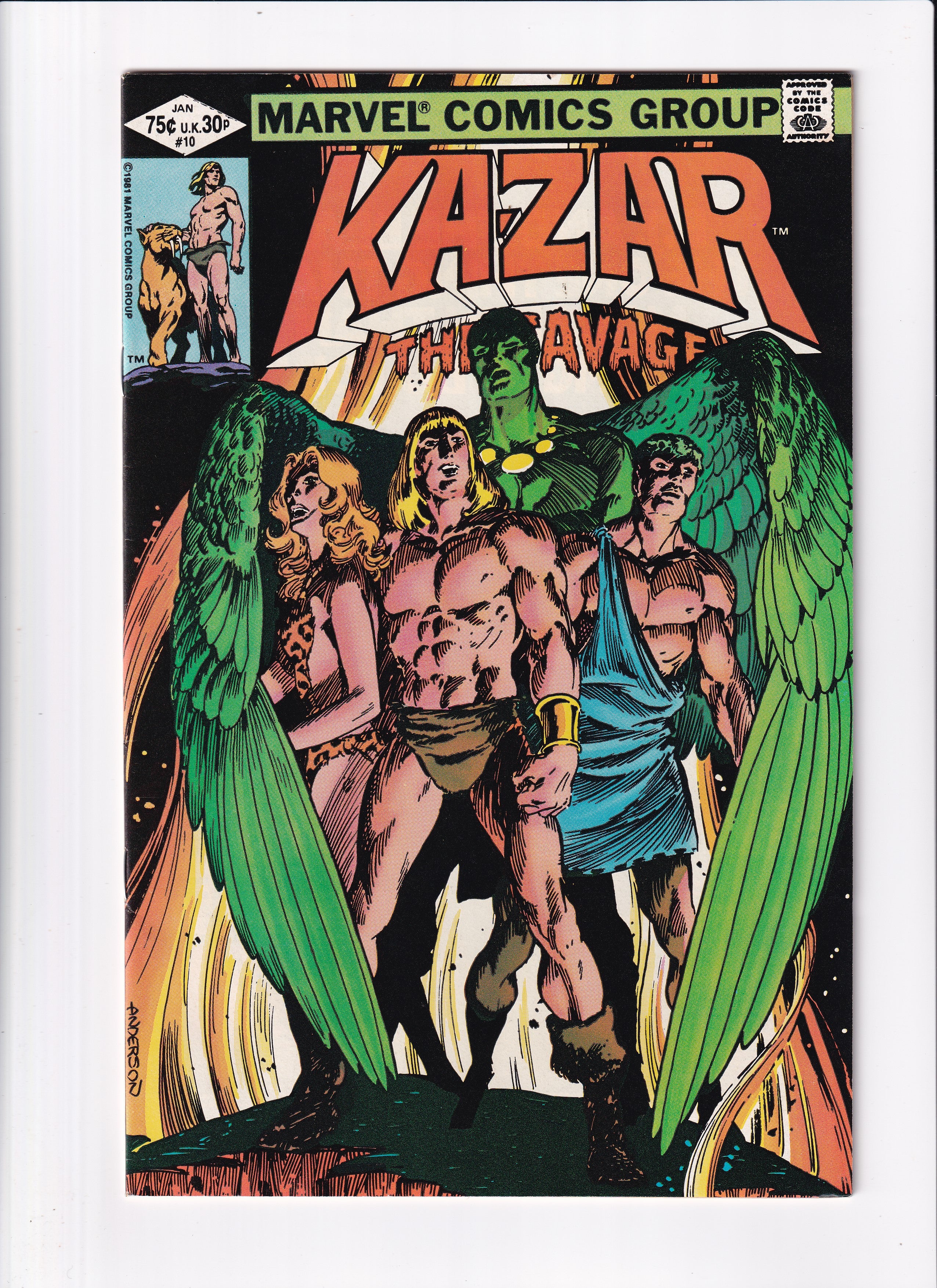 KA-ZAR THE SAVAGE #10 - Slab City Comics