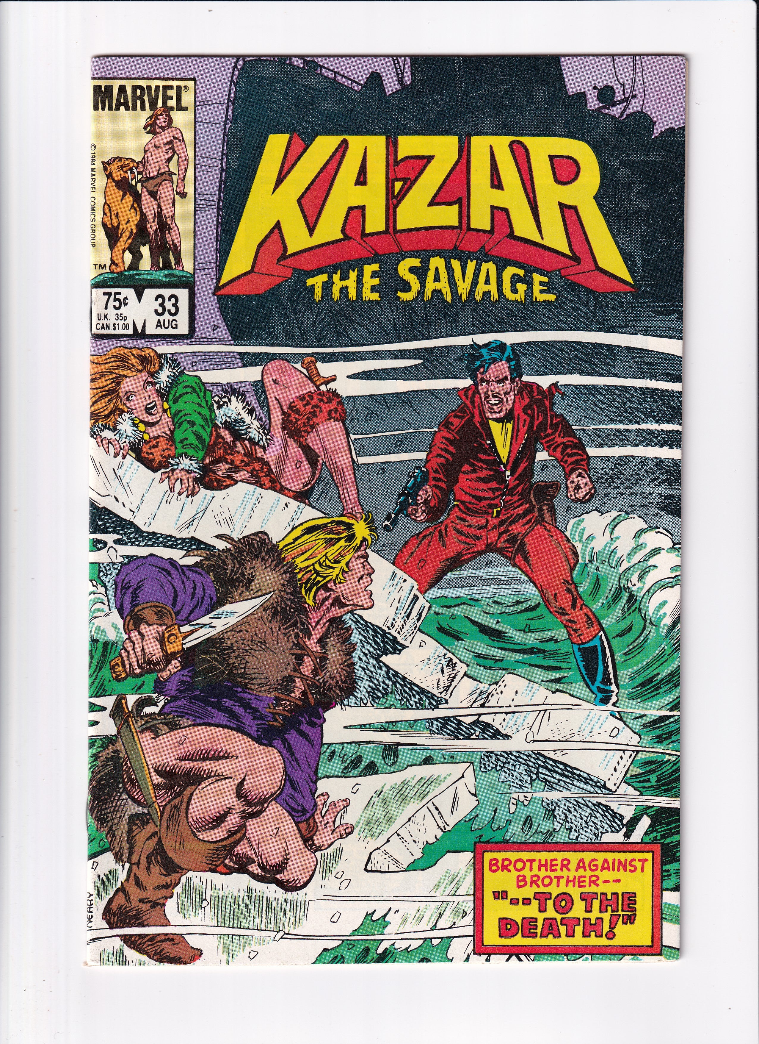 KA-ZAR THE SAVAGE #33 - Slab City Comics