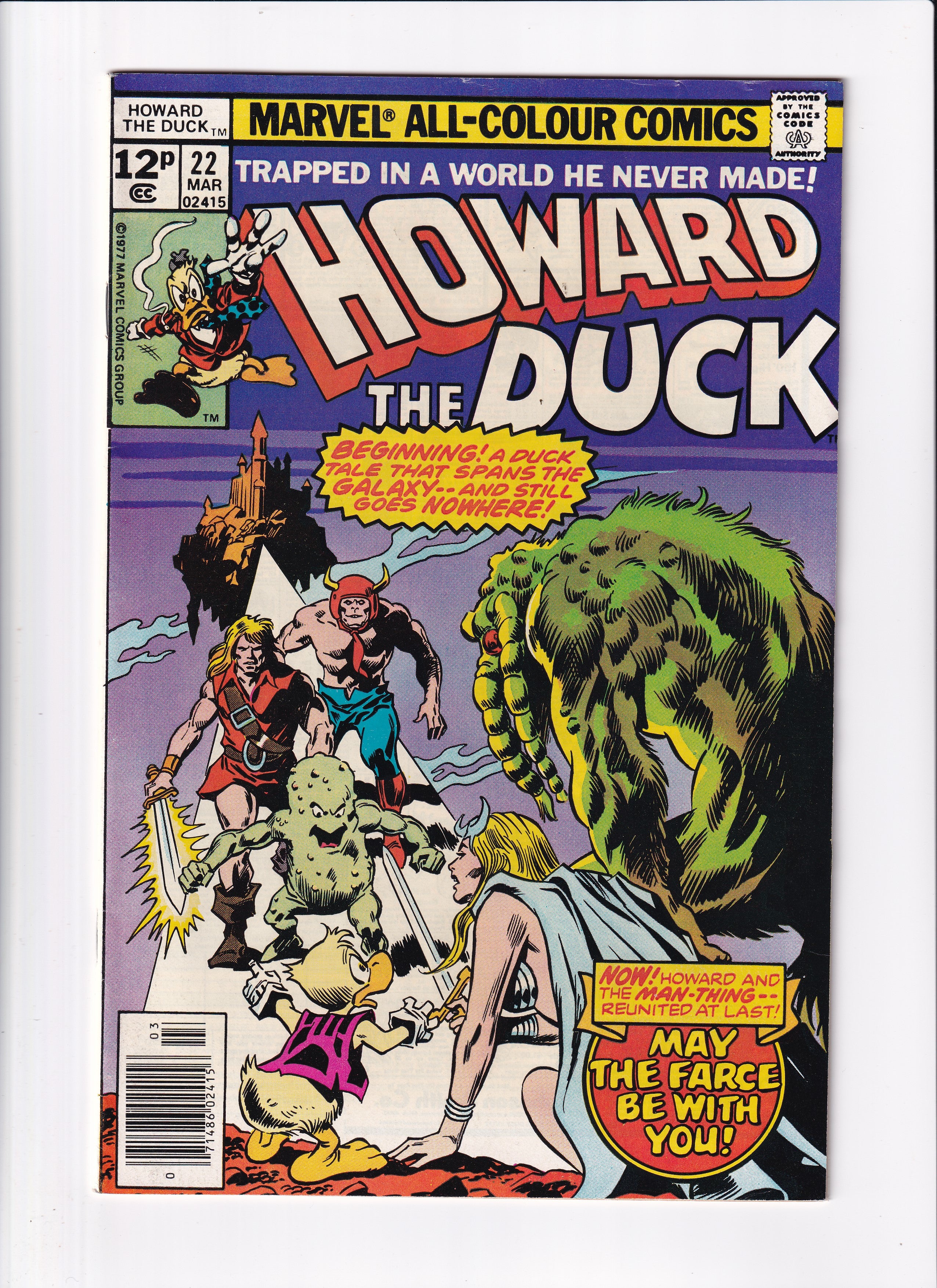 HOWARD THE DUCK #22 - Slab City Comics