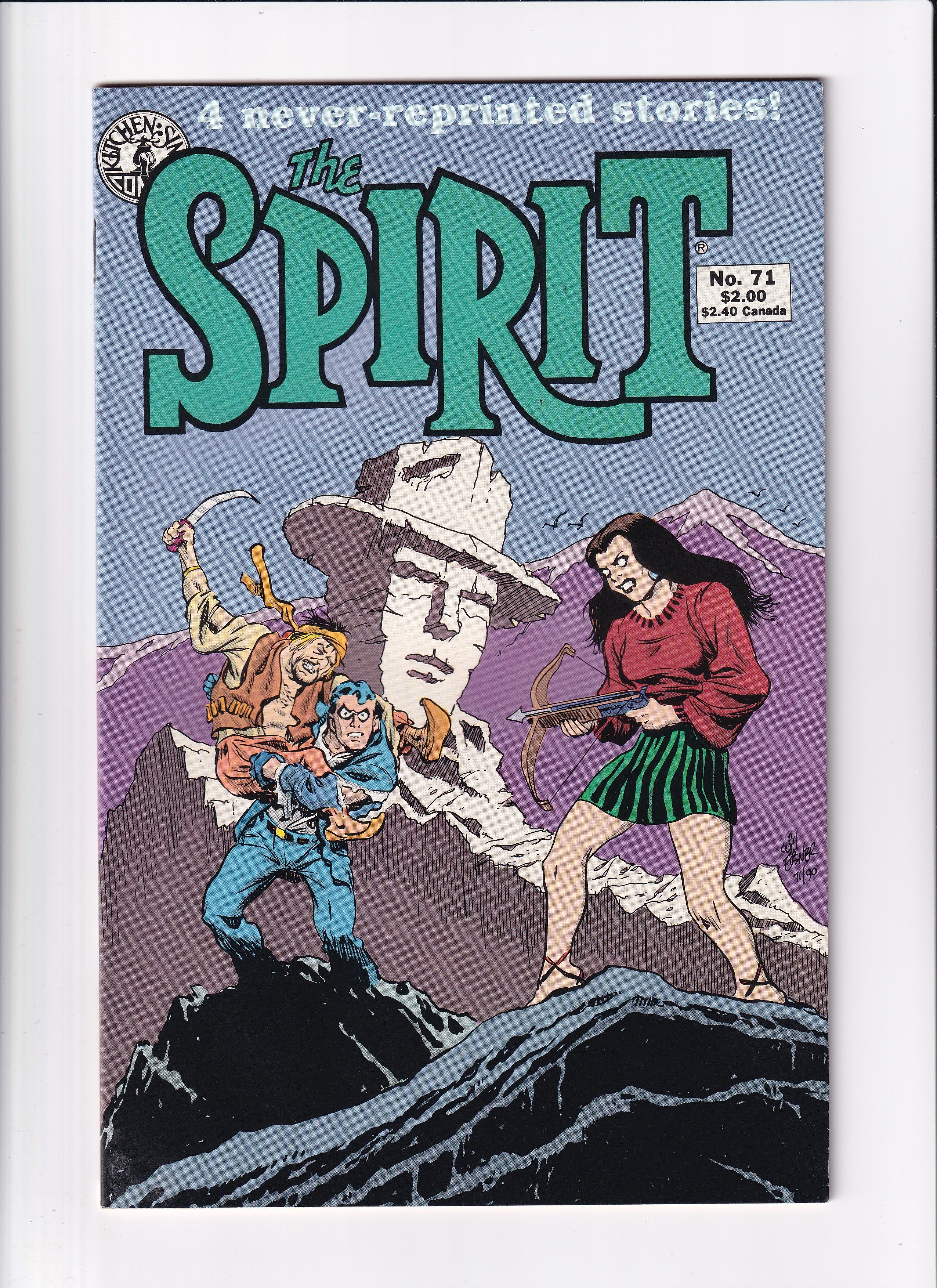THE SPIRIT NO.71 - Slab City Comics