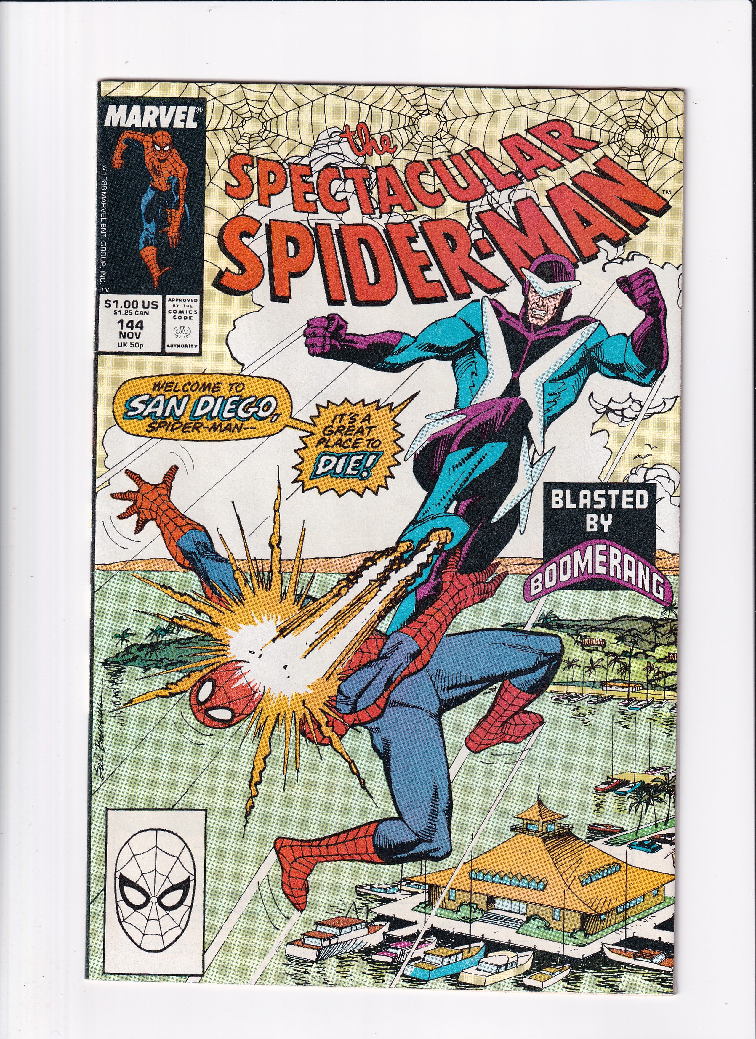 THE SPECTACULAR SPIDER-MAN #144 - Slab City Comics