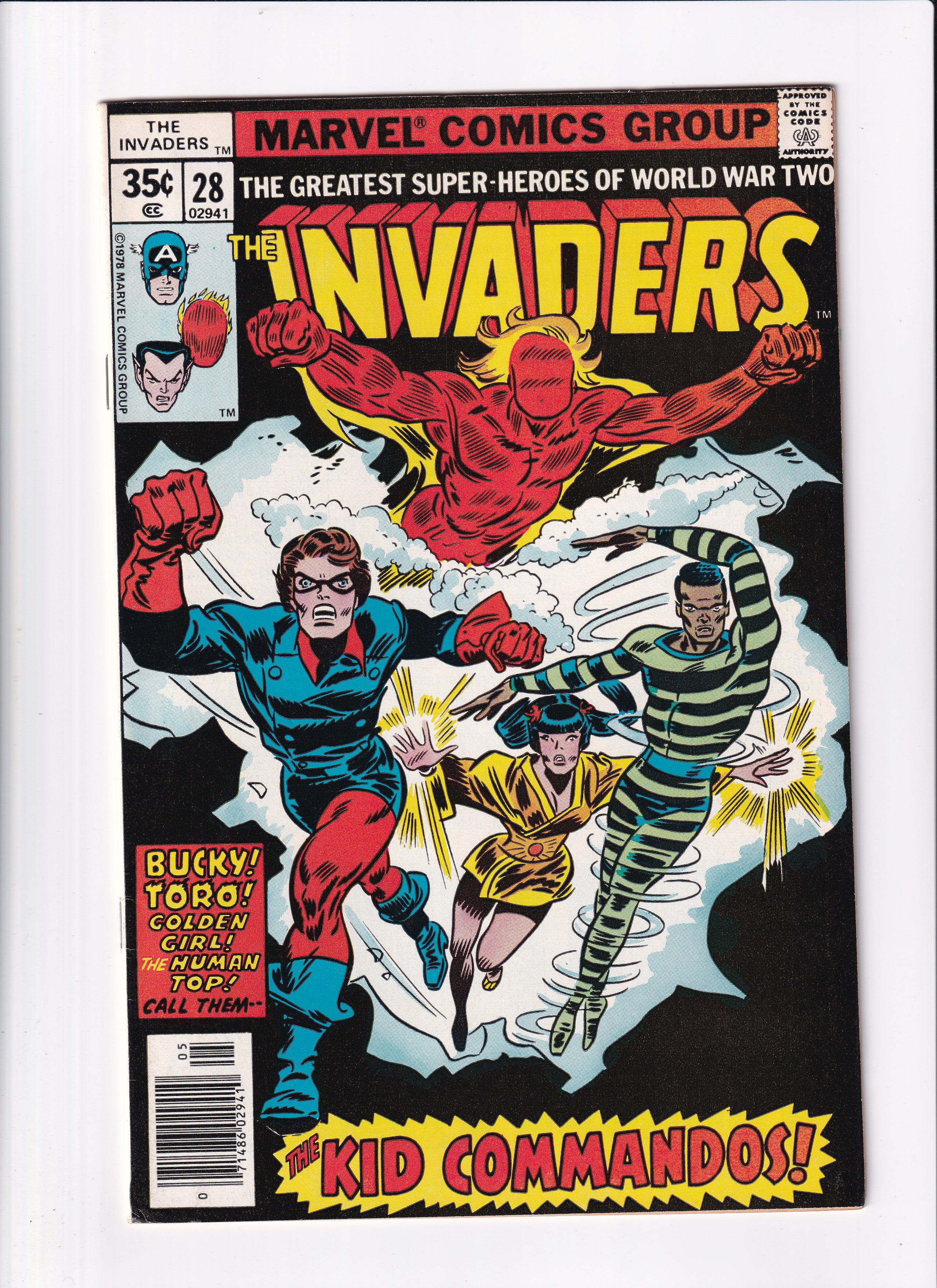 THE INVADERS #28 - Slab City Comics