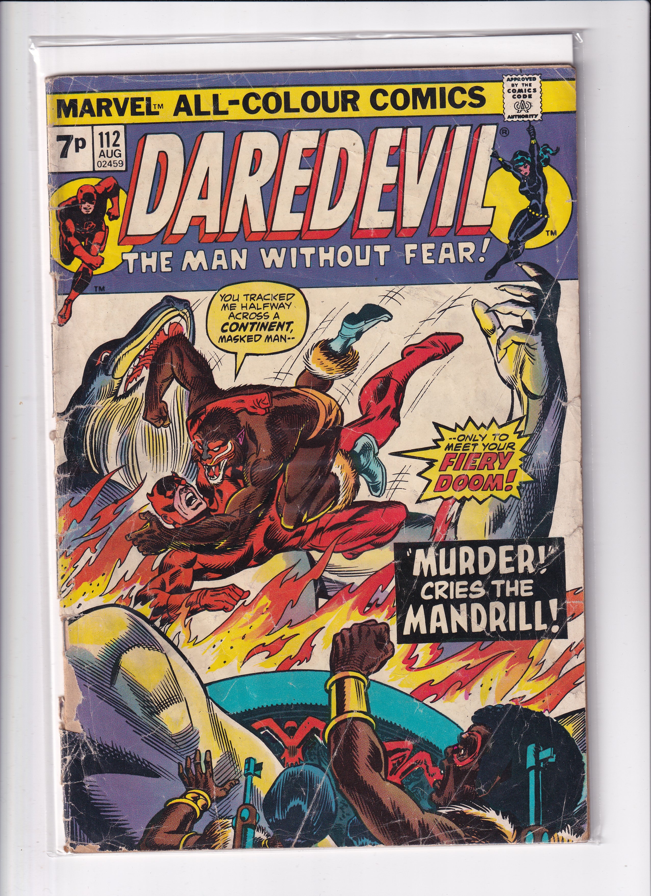 DAREDEVIL THE MAN WITHOUT FEAR #112 - Slab City Comics