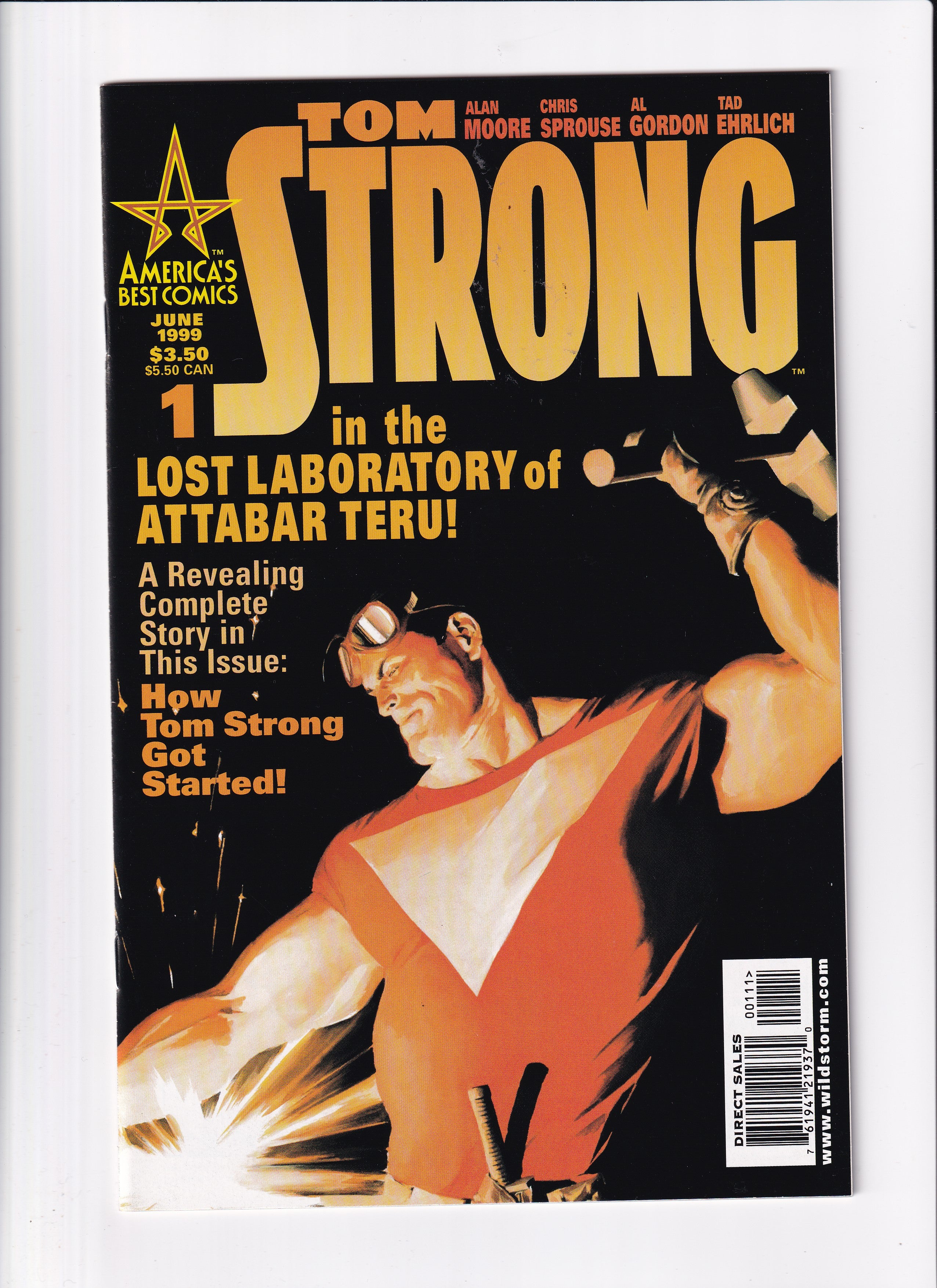 TOM STRONG #1 - Slab City Comics