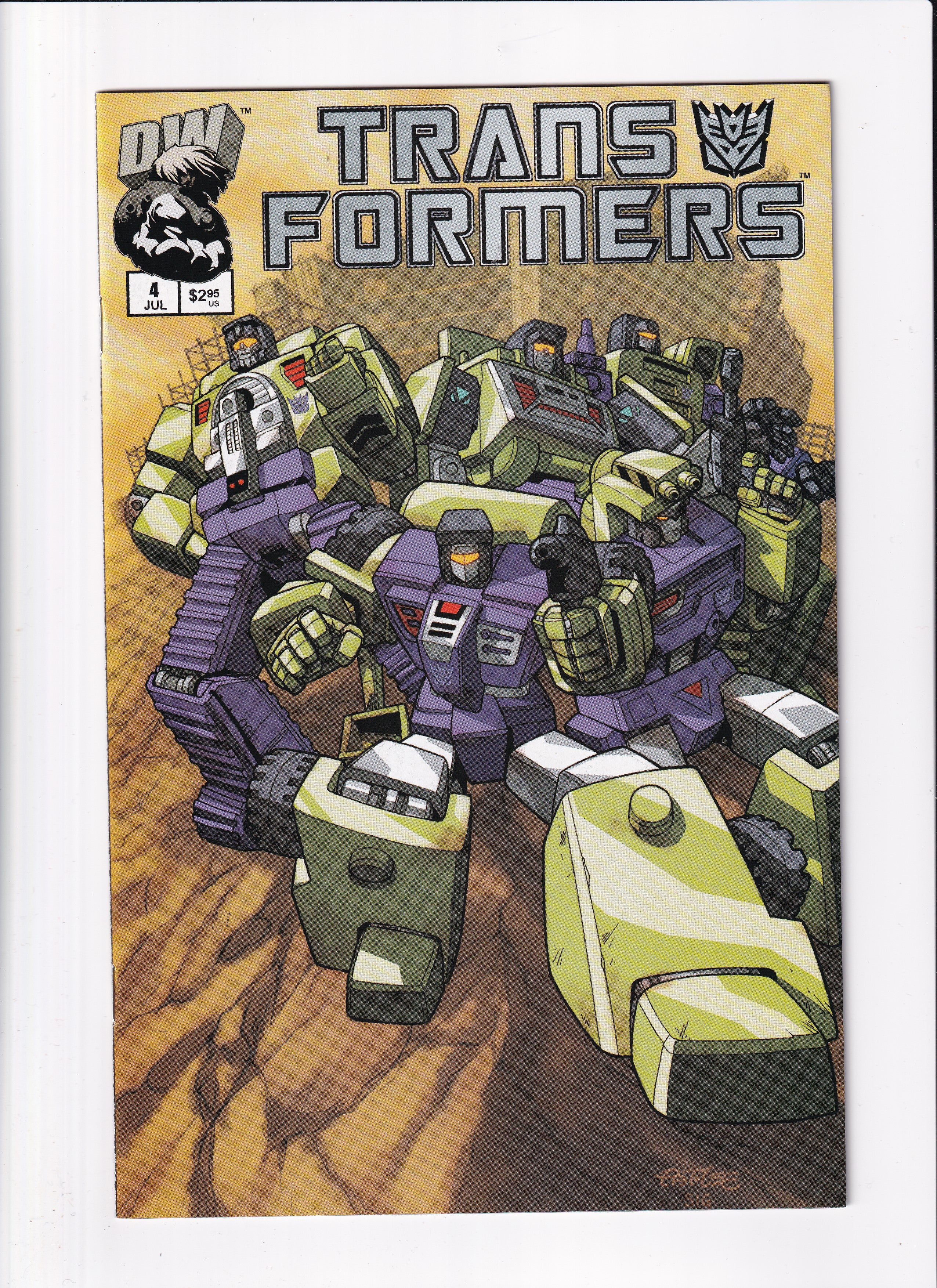 TRANSFORMERS #4 - Slab City Comics