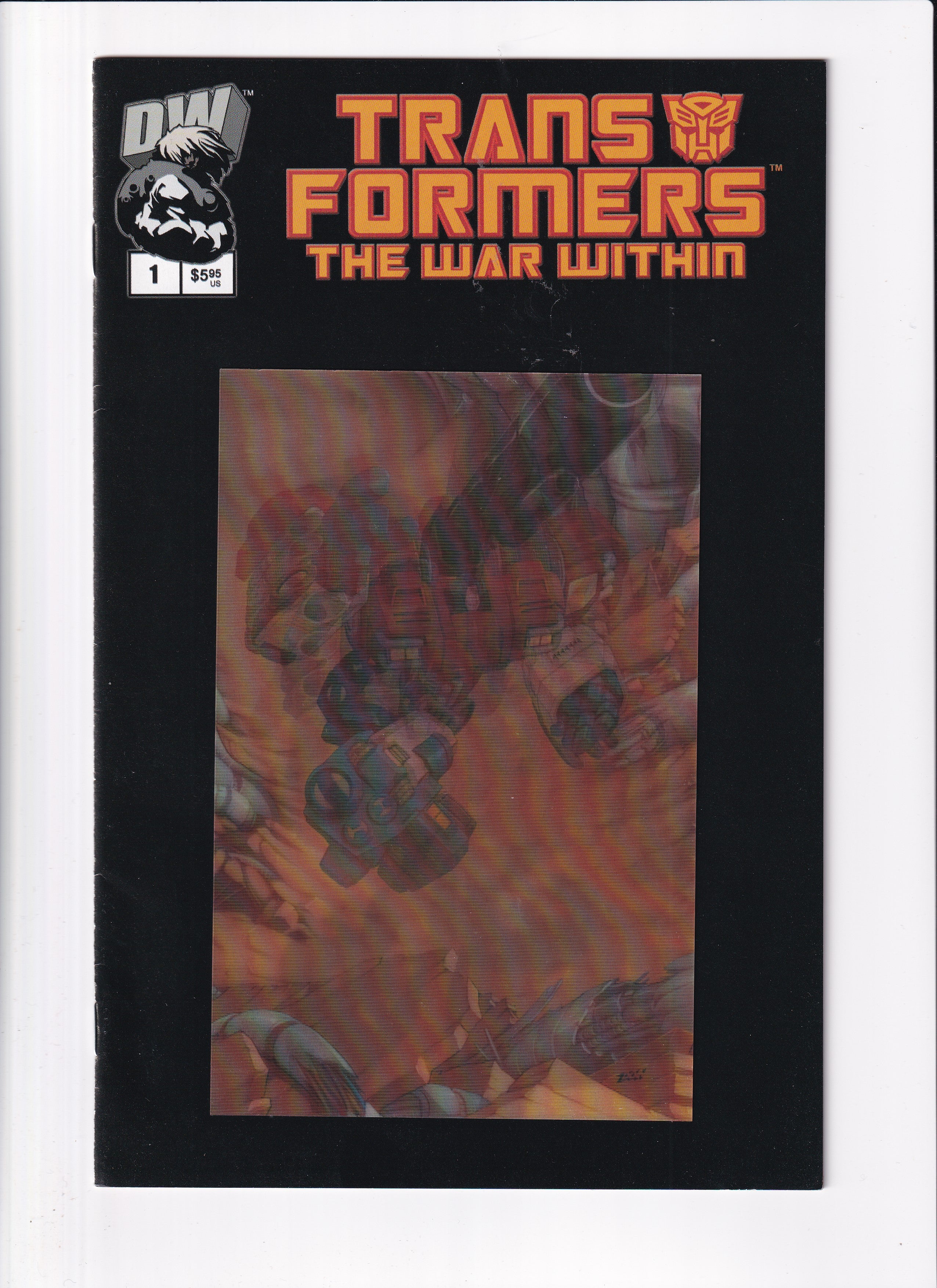 TRANSFORMERS #1 THE WAR WITHIN HOLOGRAPHIC - Slab City Comics