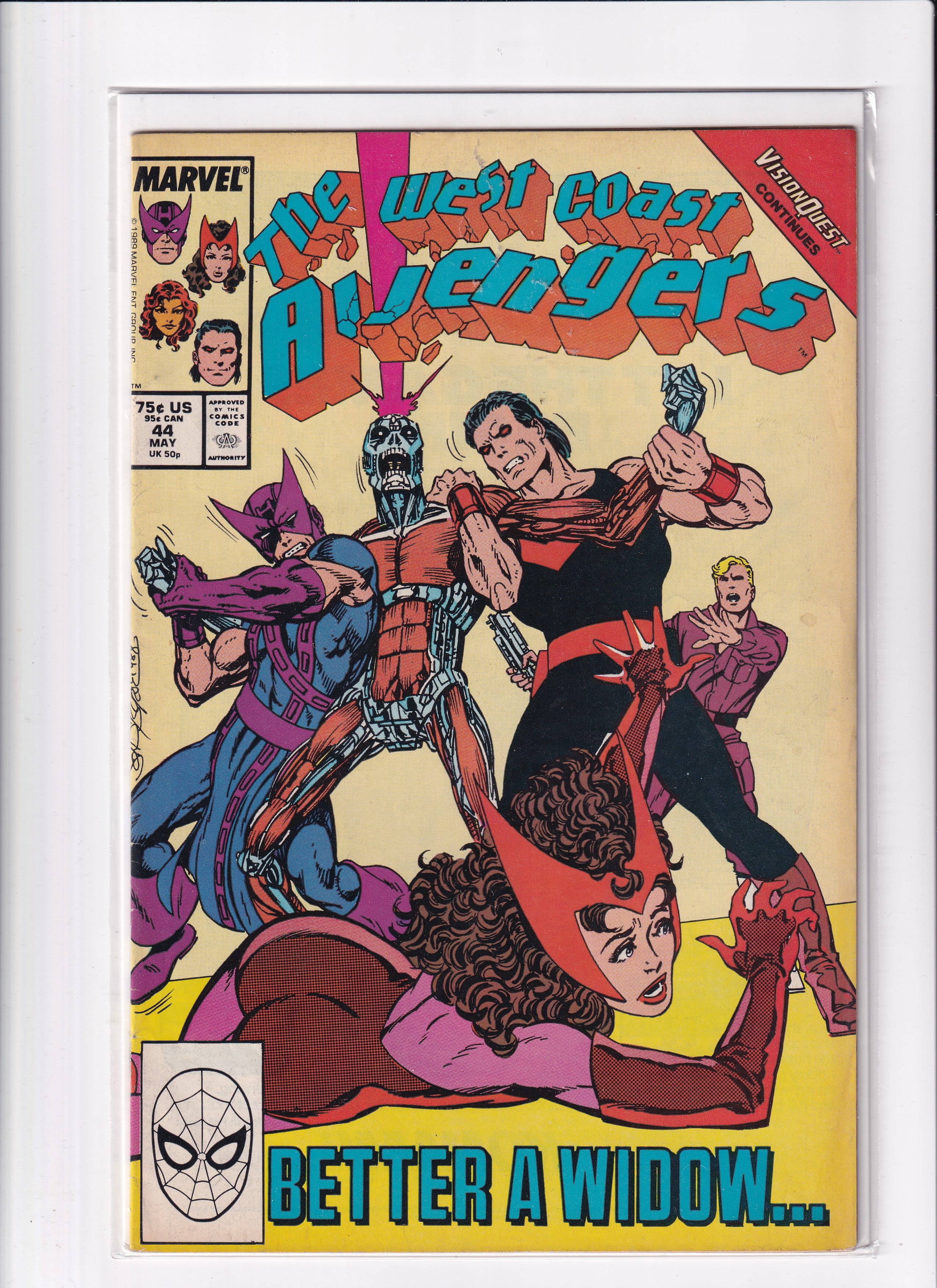 THE WEST COAST AVENGERS #44 - Slab City Comics