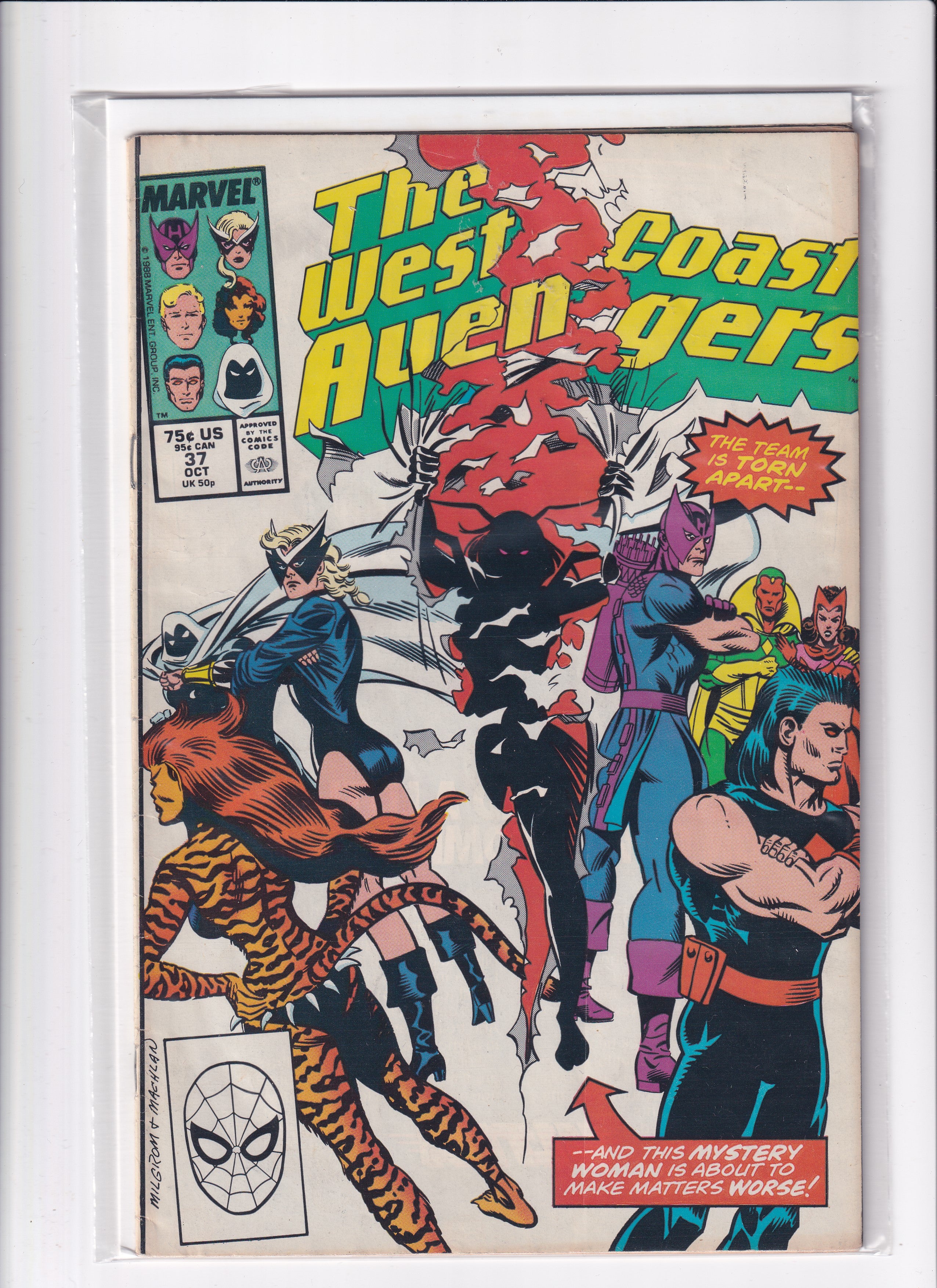 THE WEST COAST AVENGERS #37 - Slab City Comics