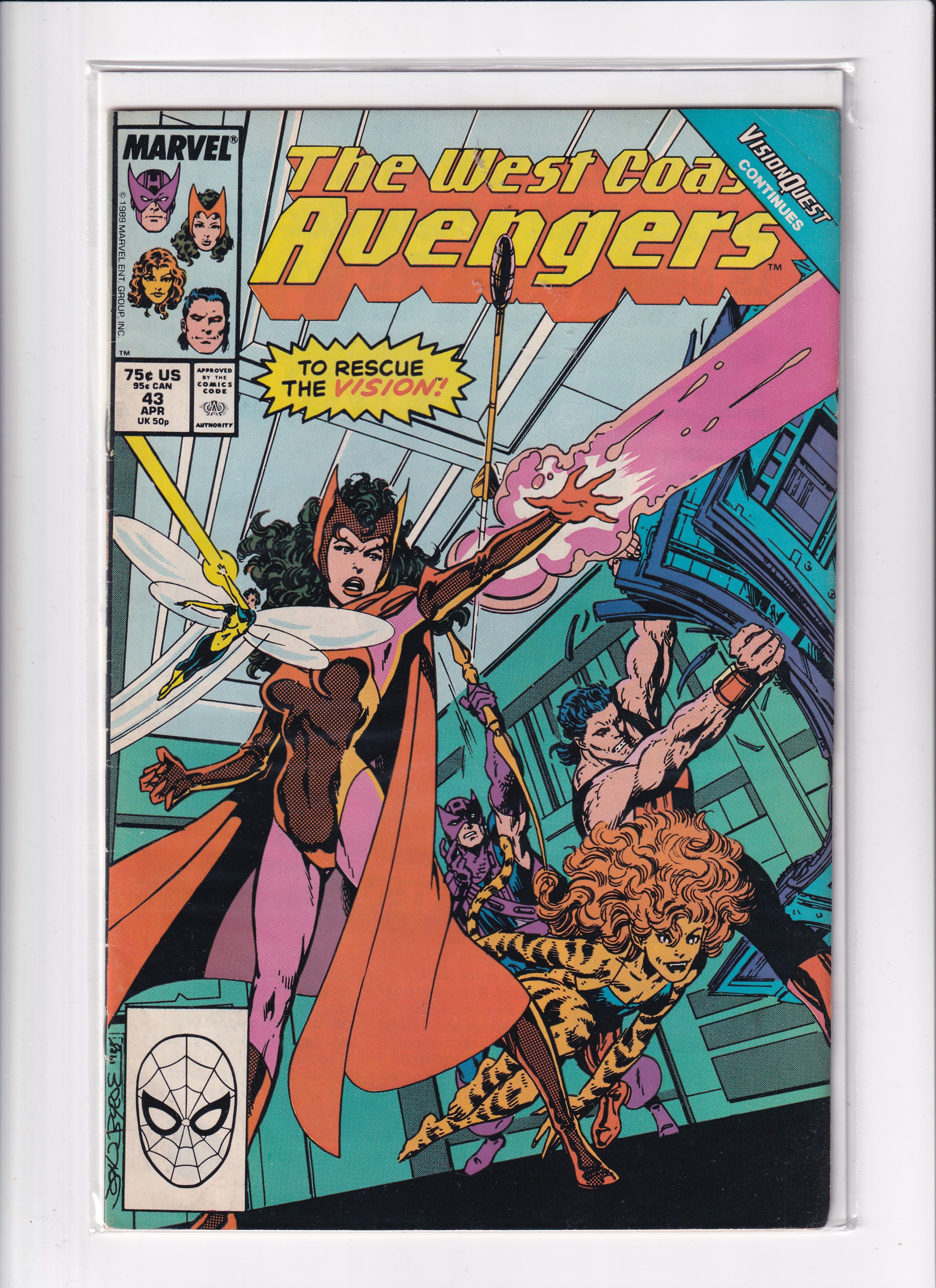 THE WEST COAST AVENGERS #43 - Slab City Comics