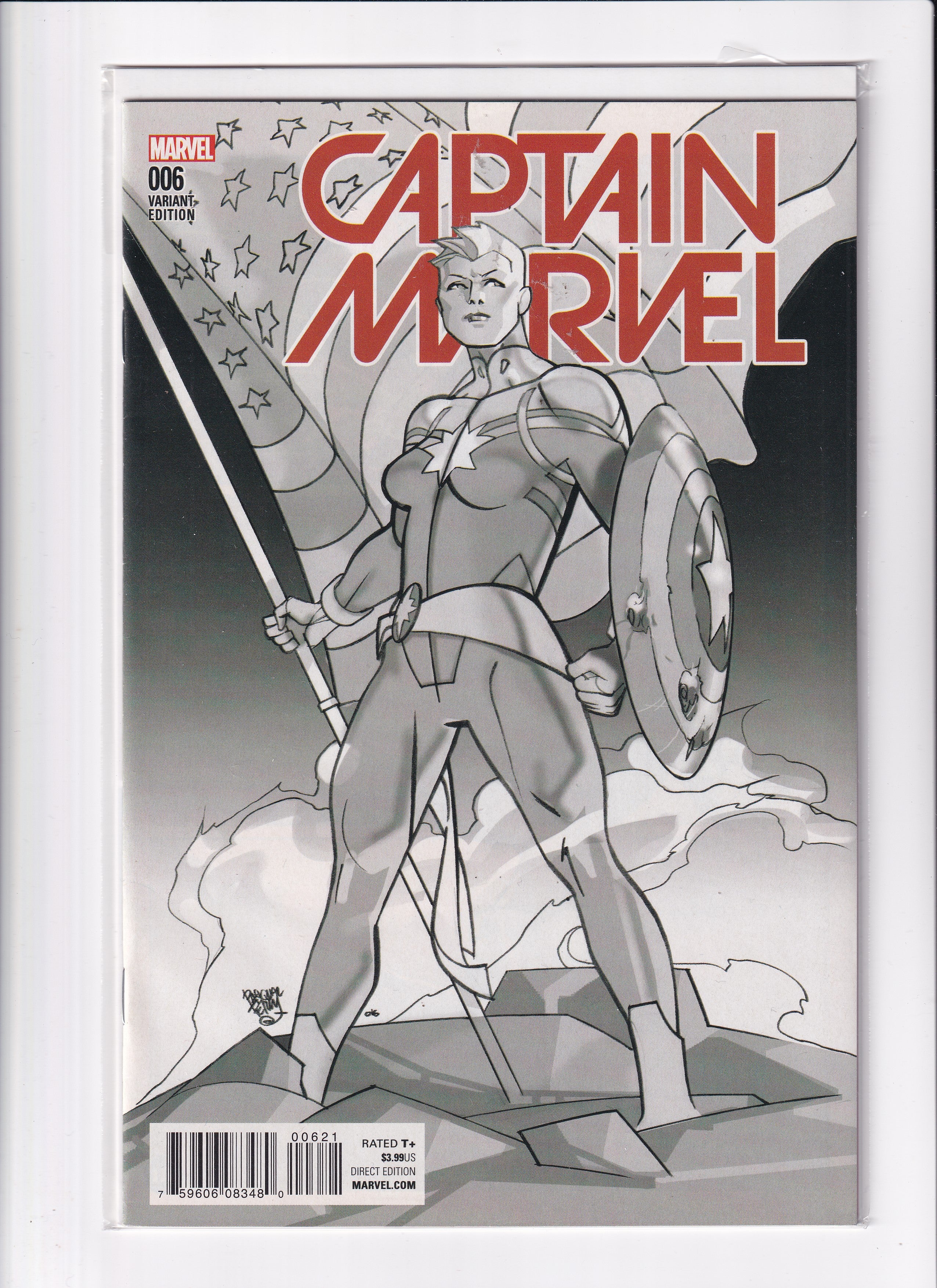 CAPTAIN MARVEL #6 VARIANT - Slab City Comics