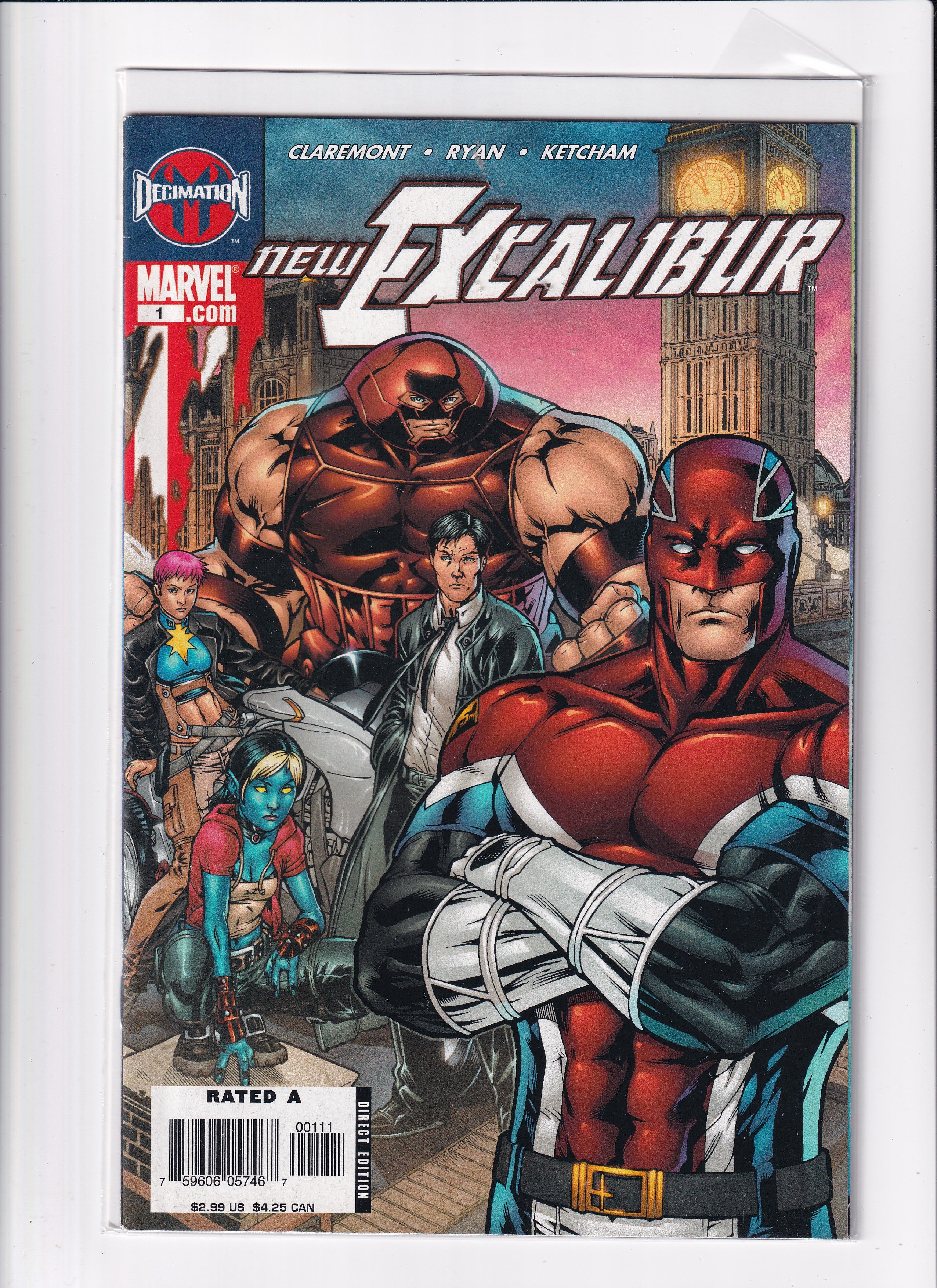 NEW EXCALIBUR #1 - Slab City Comics
