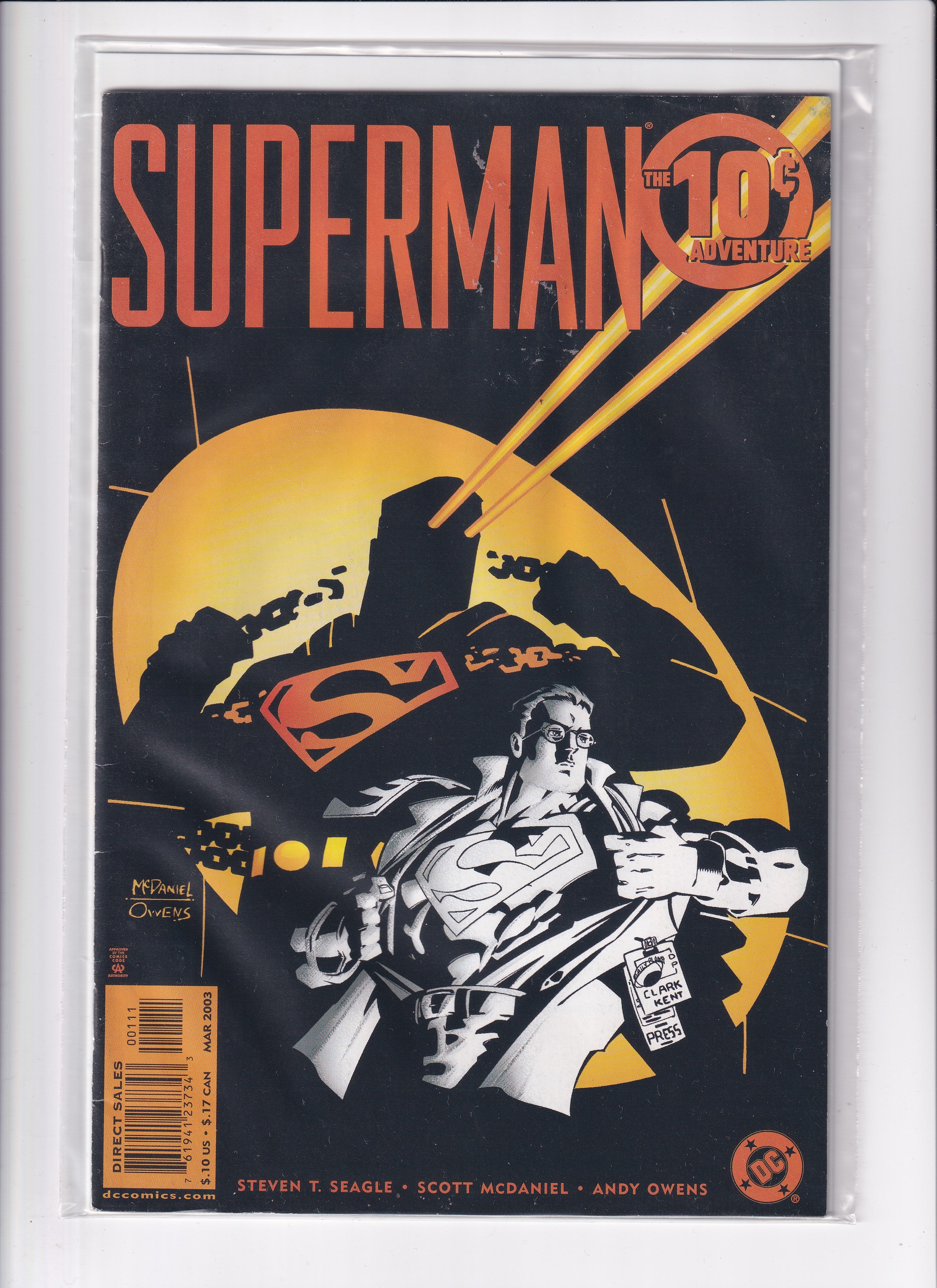 SUPERMAN THE 10TH ADVENTURE - Slab City Comics