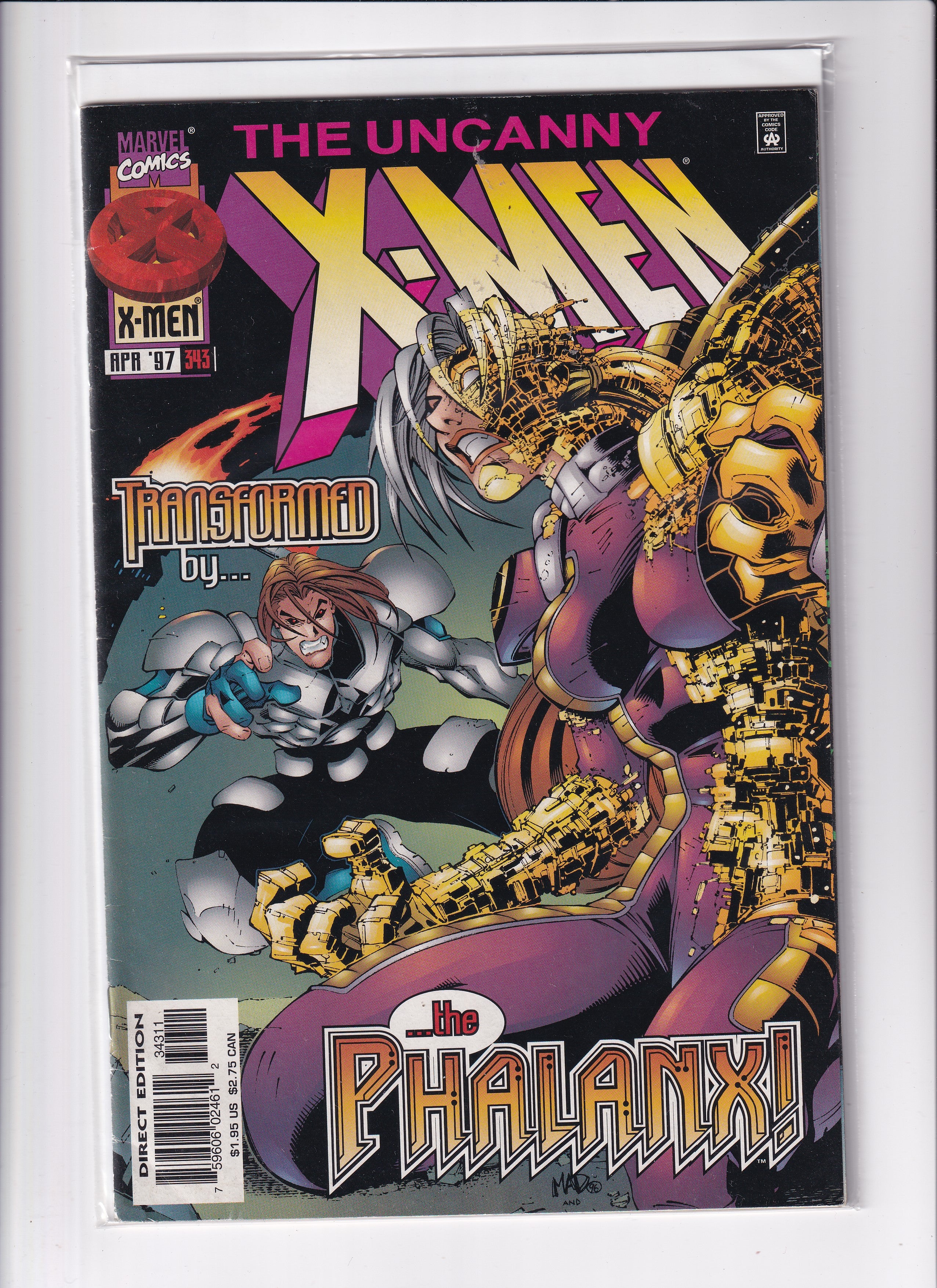THE UNCANNY X-MEN #343 - Slab City Comics