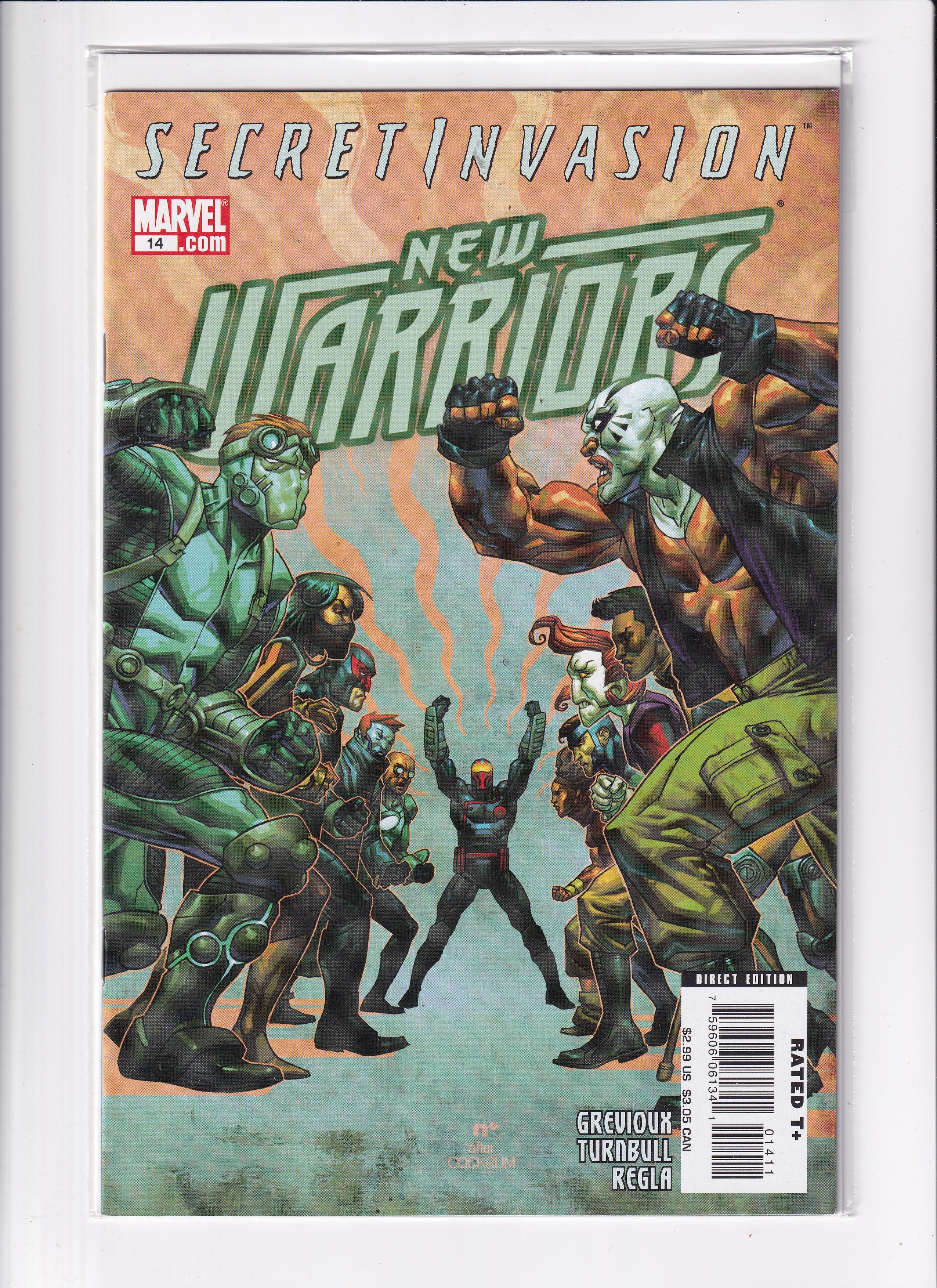 SECERET IN VASION NEW WARRIORS #14 - Slab City Comics