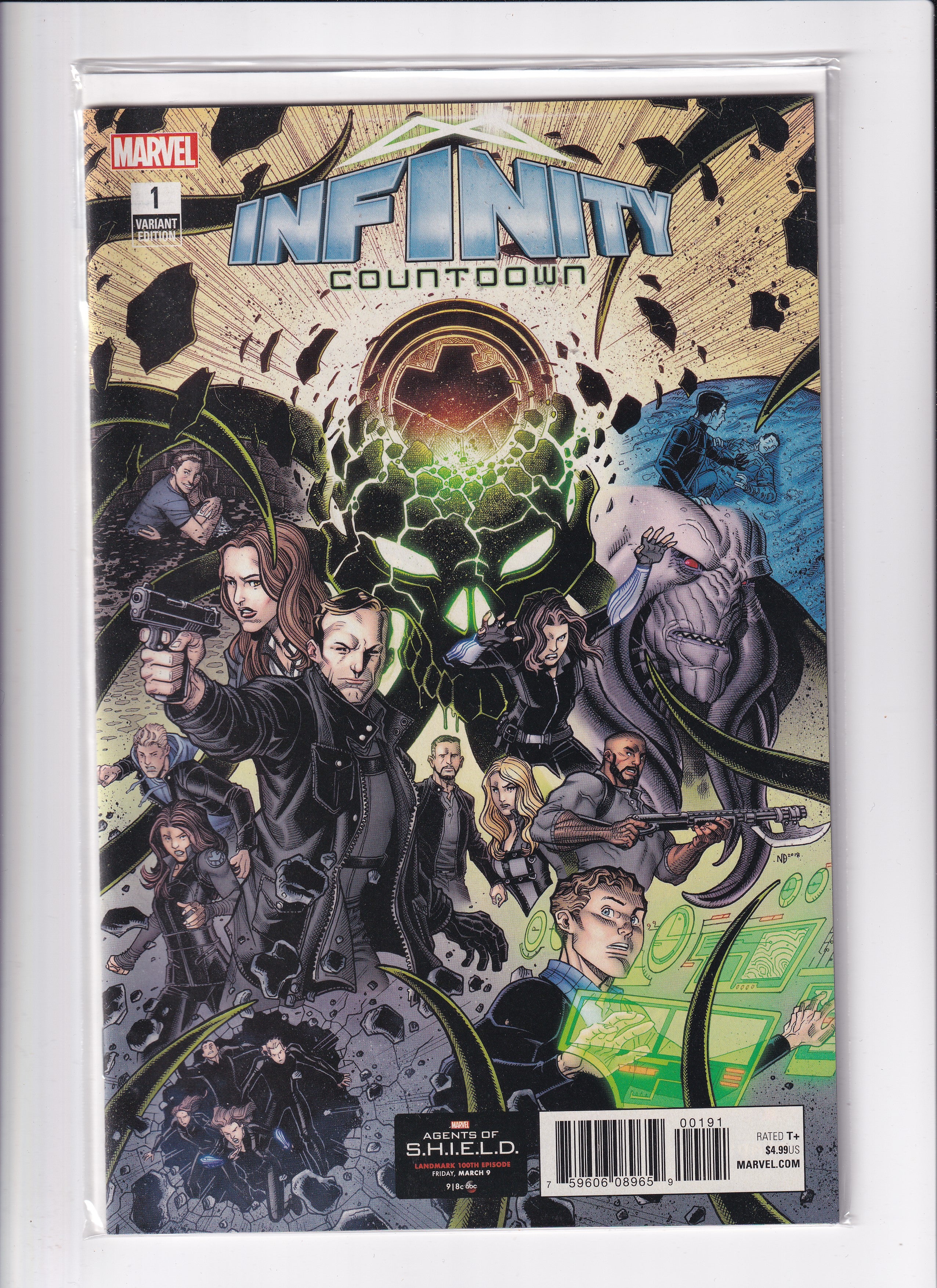 INFINITY COUNTDOWN #1 VARIANT - Slab City Comics