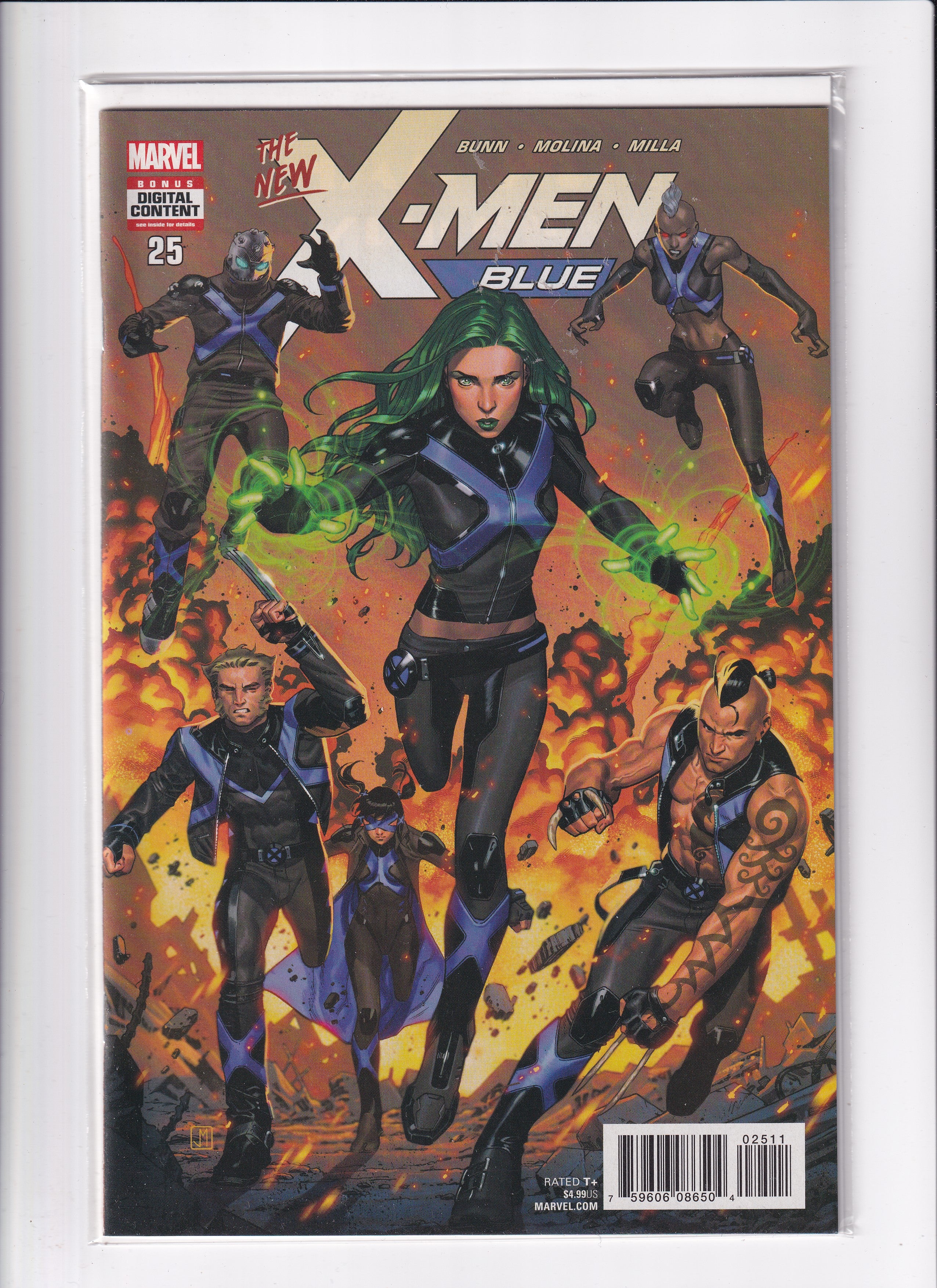 THE NEW X-MEN BLUE #25 - Slab City Comics