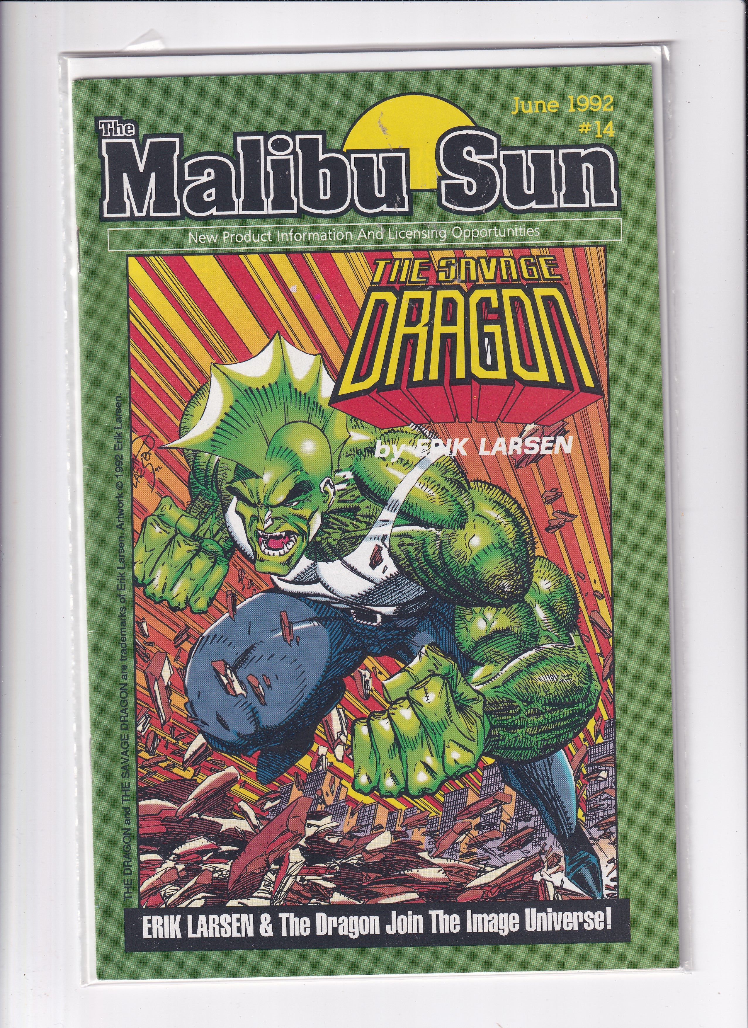THE MALBU SUN THE SAVAGE DRAGON #14 - Slab City Comics