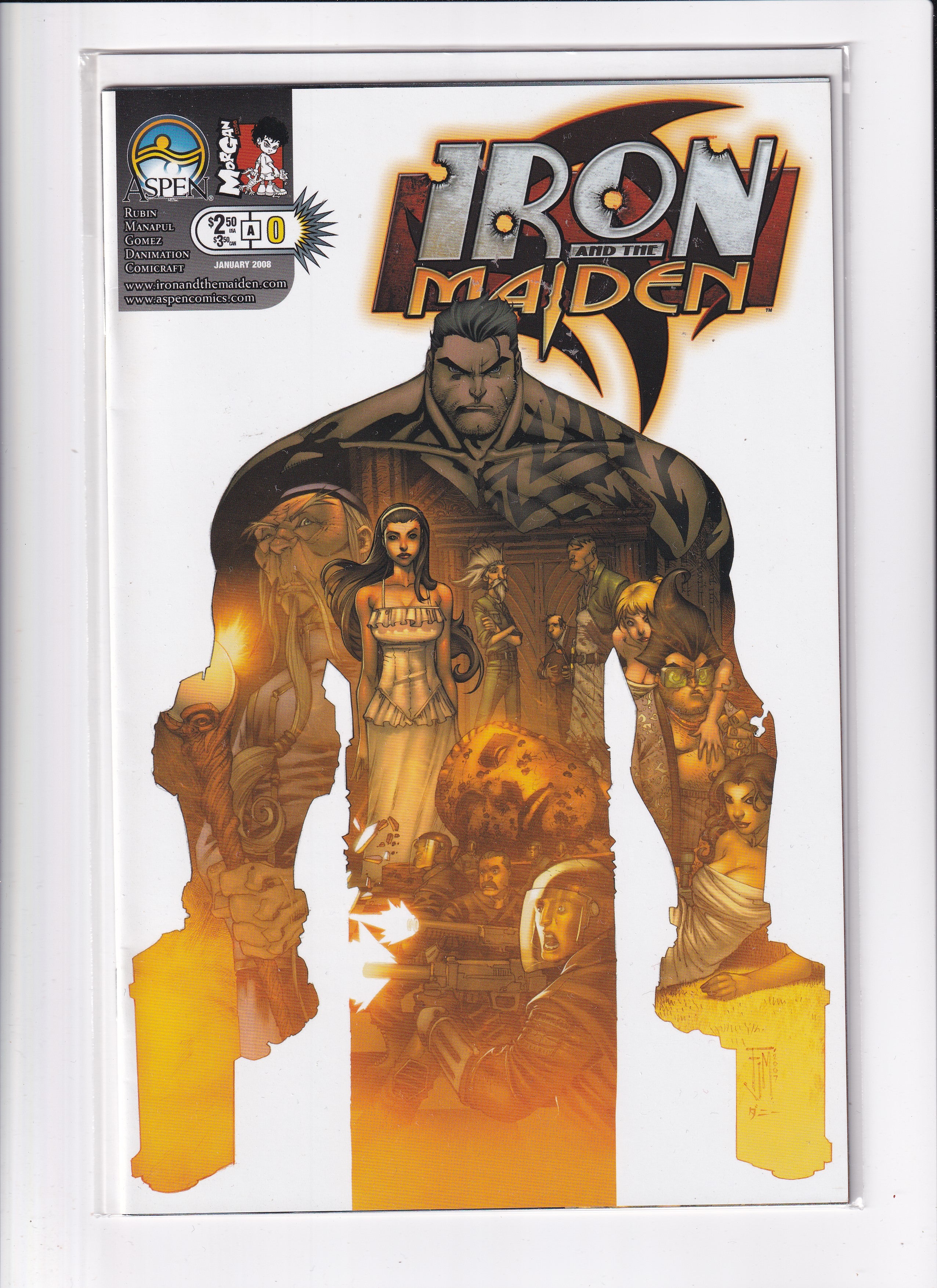 IRON AMD THE MAIDEN #0 - Slab City Comics