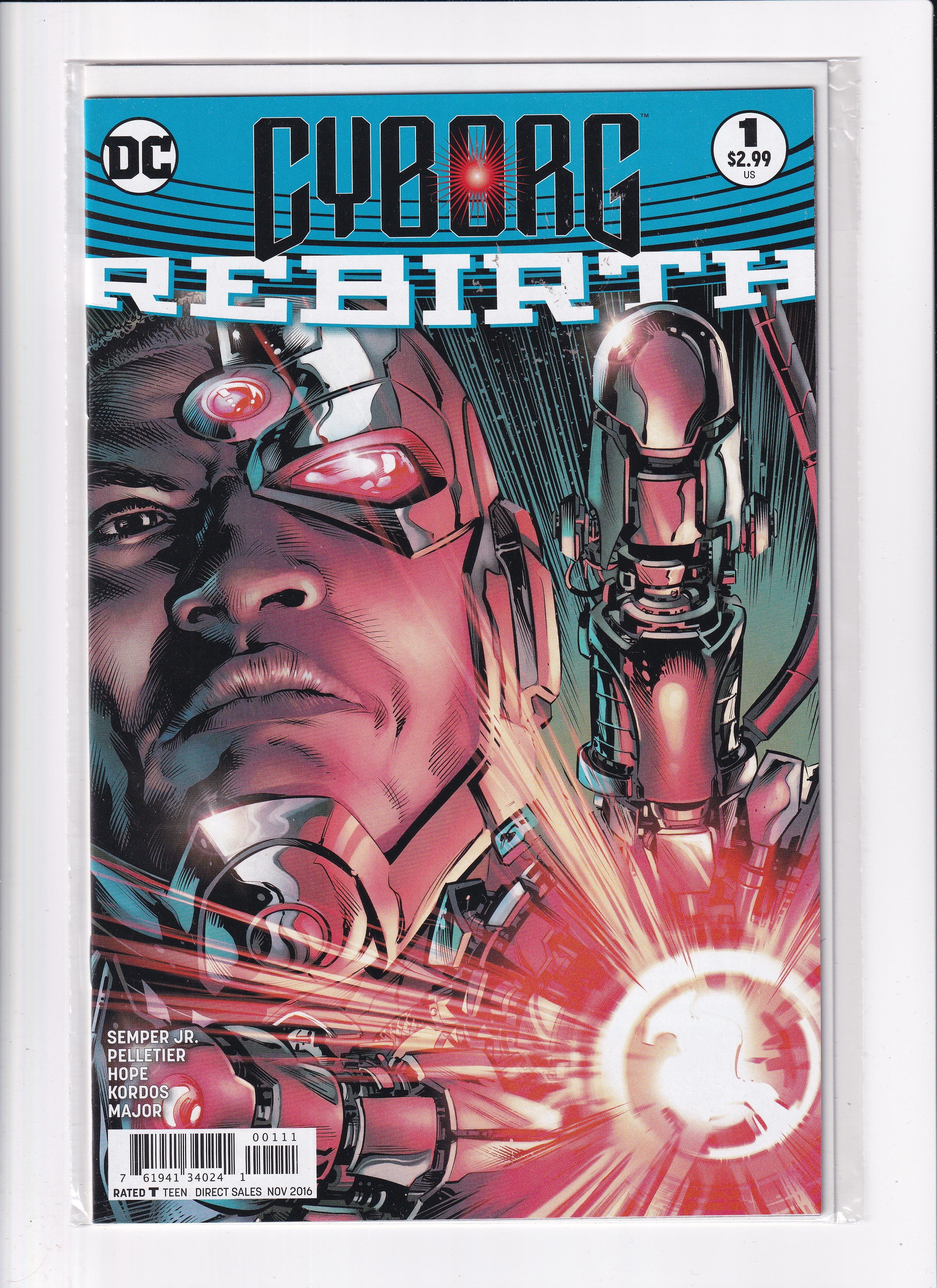 CYBORG REBIRTH #1 - Slab City Comics