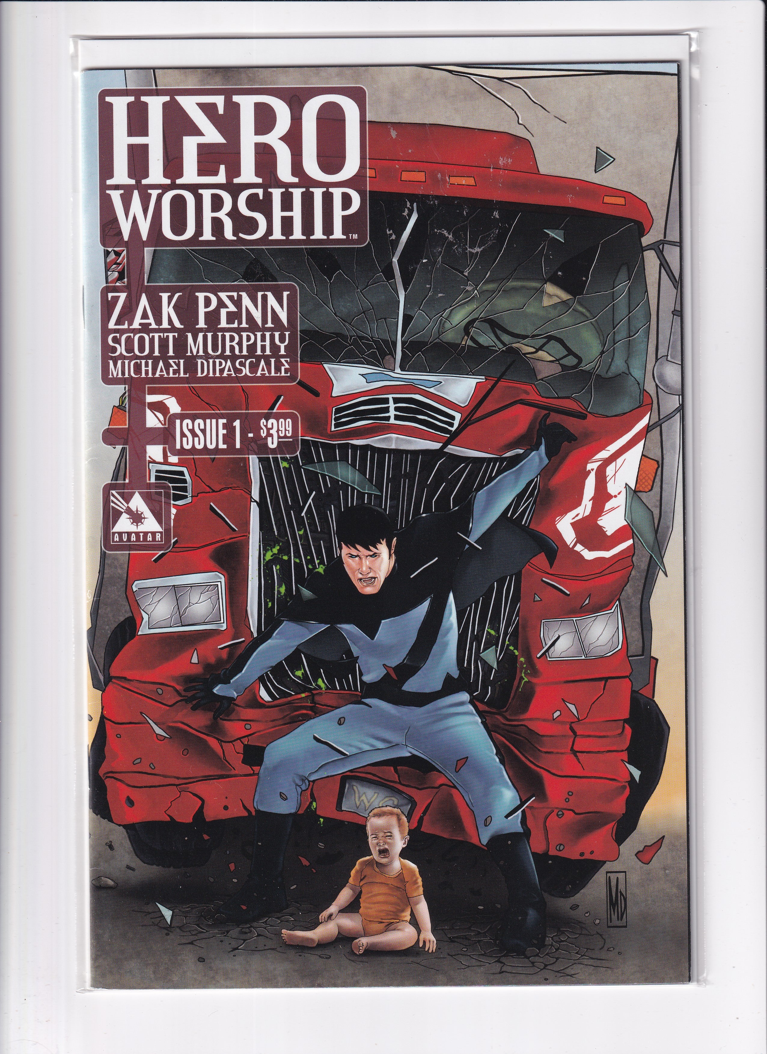 HERO WORSHIP #1 - Slab City Comics