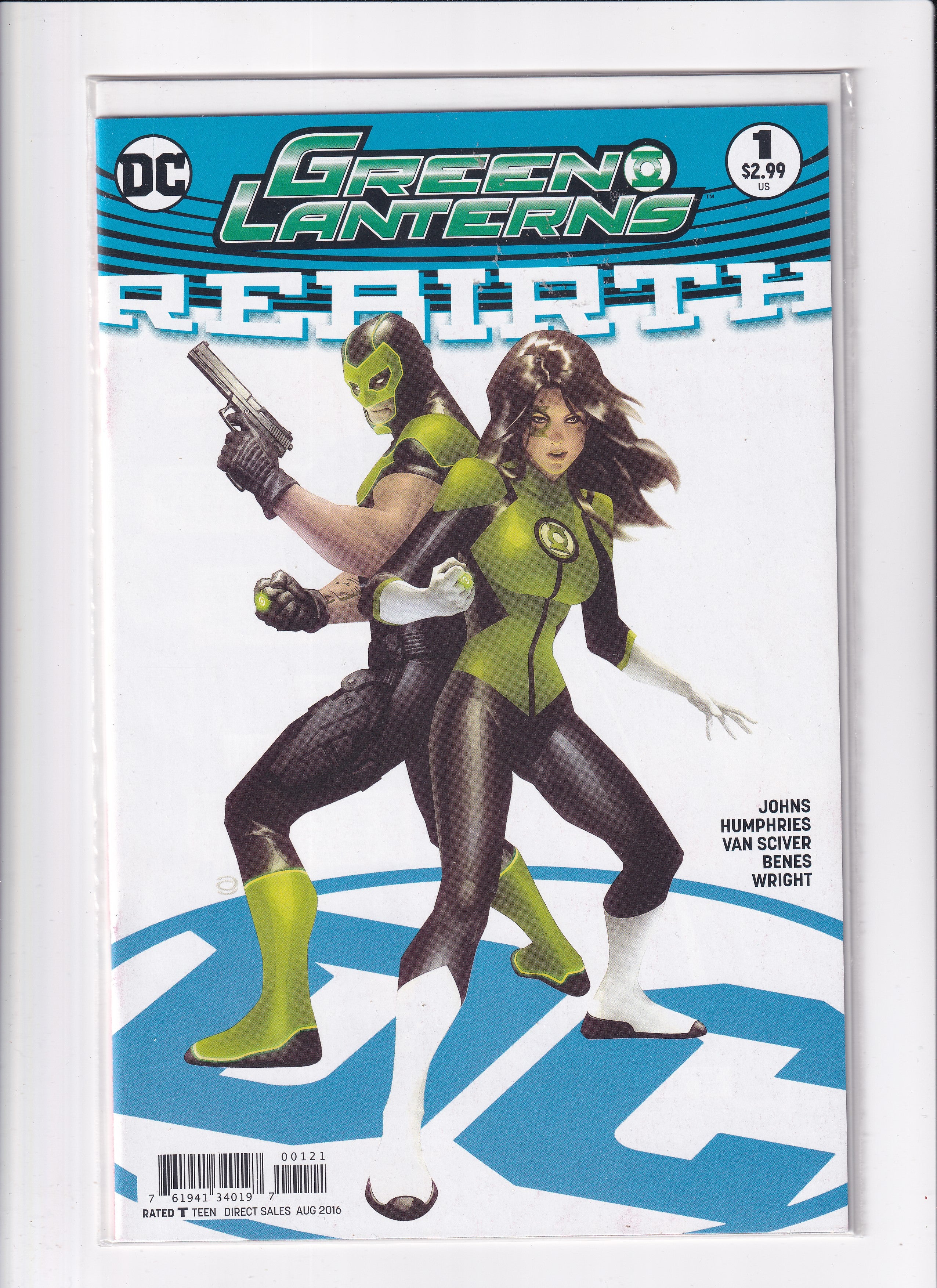 GREEN LANTERN REBIRTH #1 - Slab City Comics