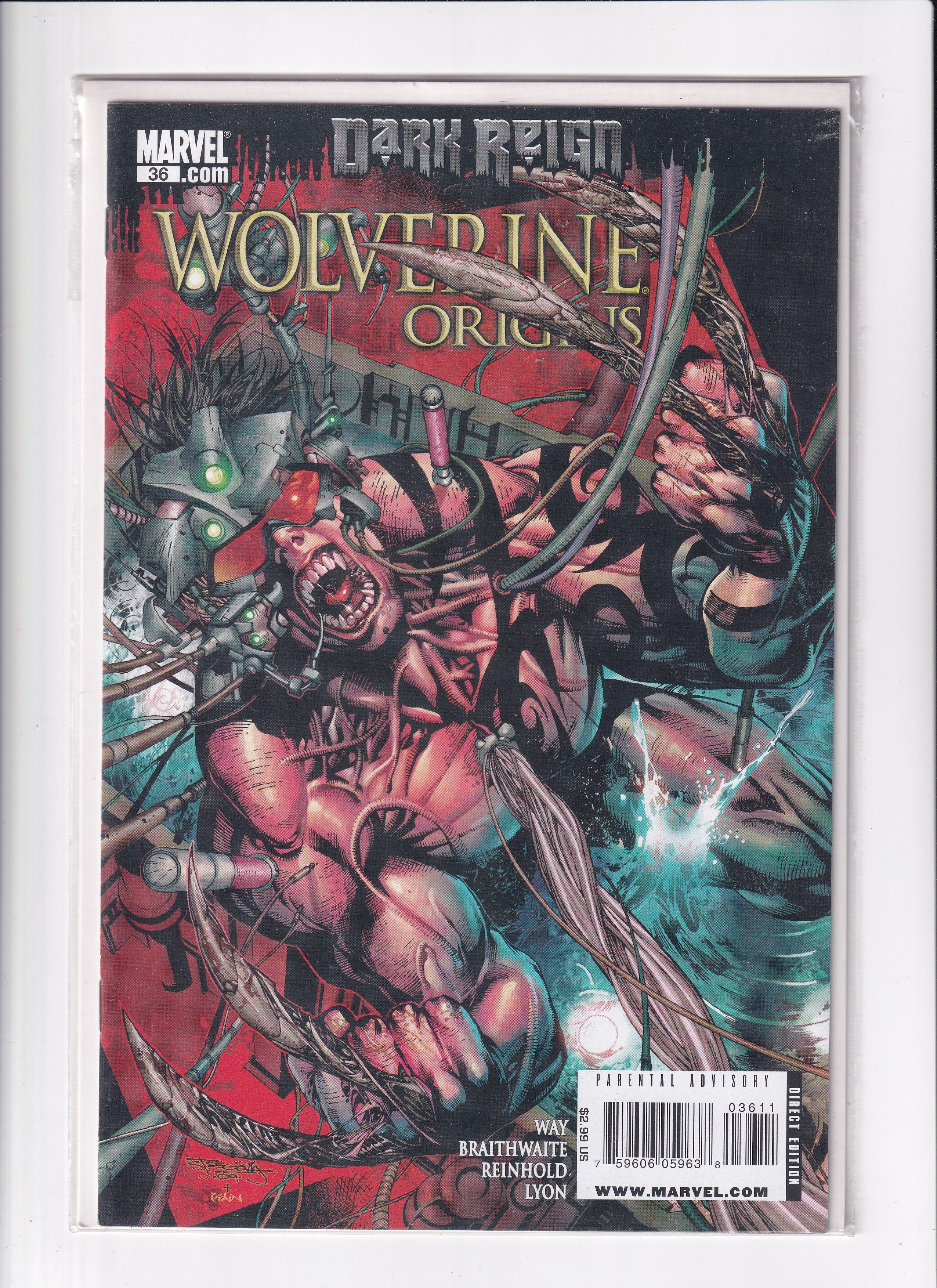 DARK REIGN WOLVERINE ORIGINS #36 - Slab City Comics