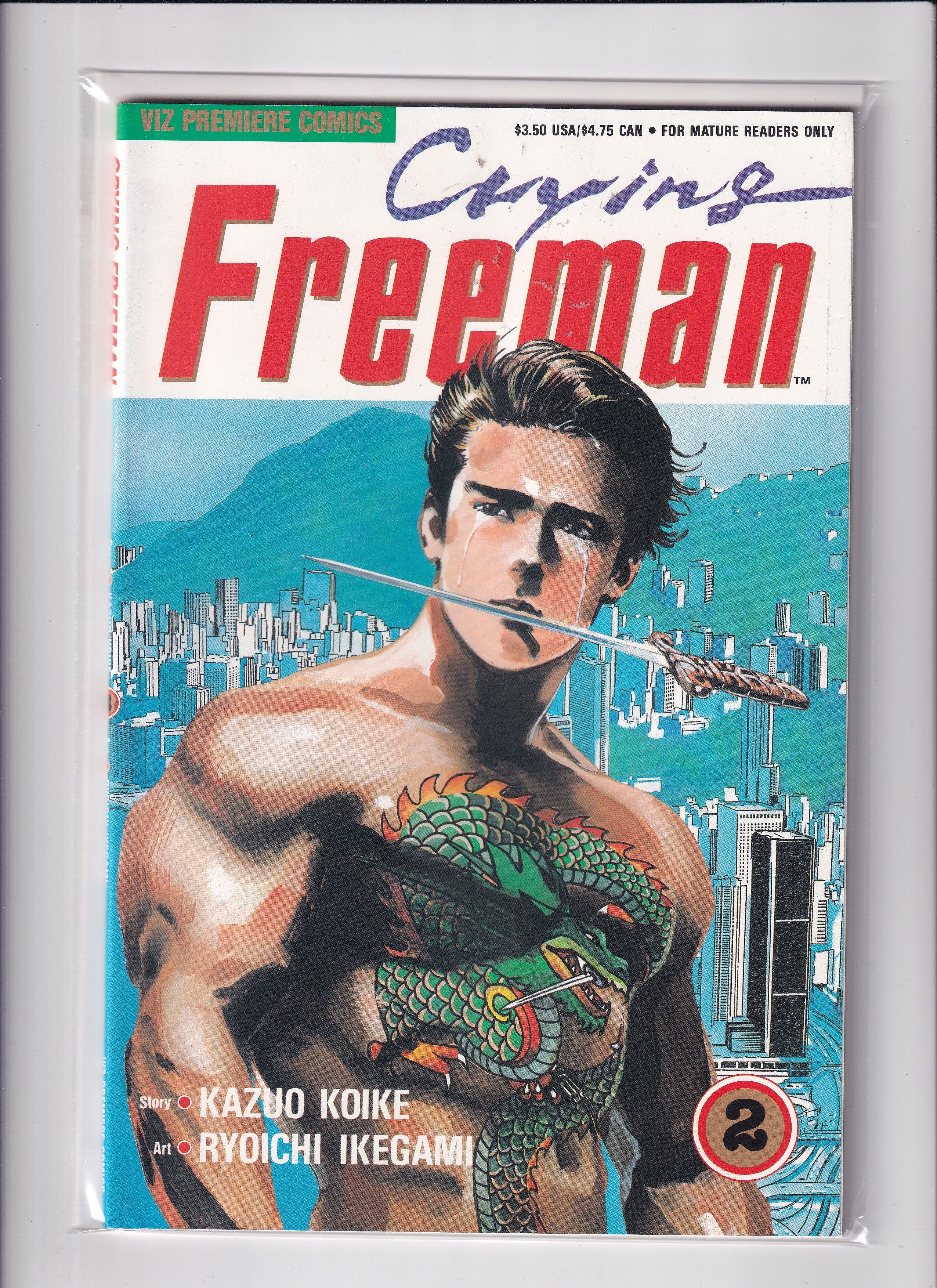 CRYING FREEMAN #2 - Slab City Comics