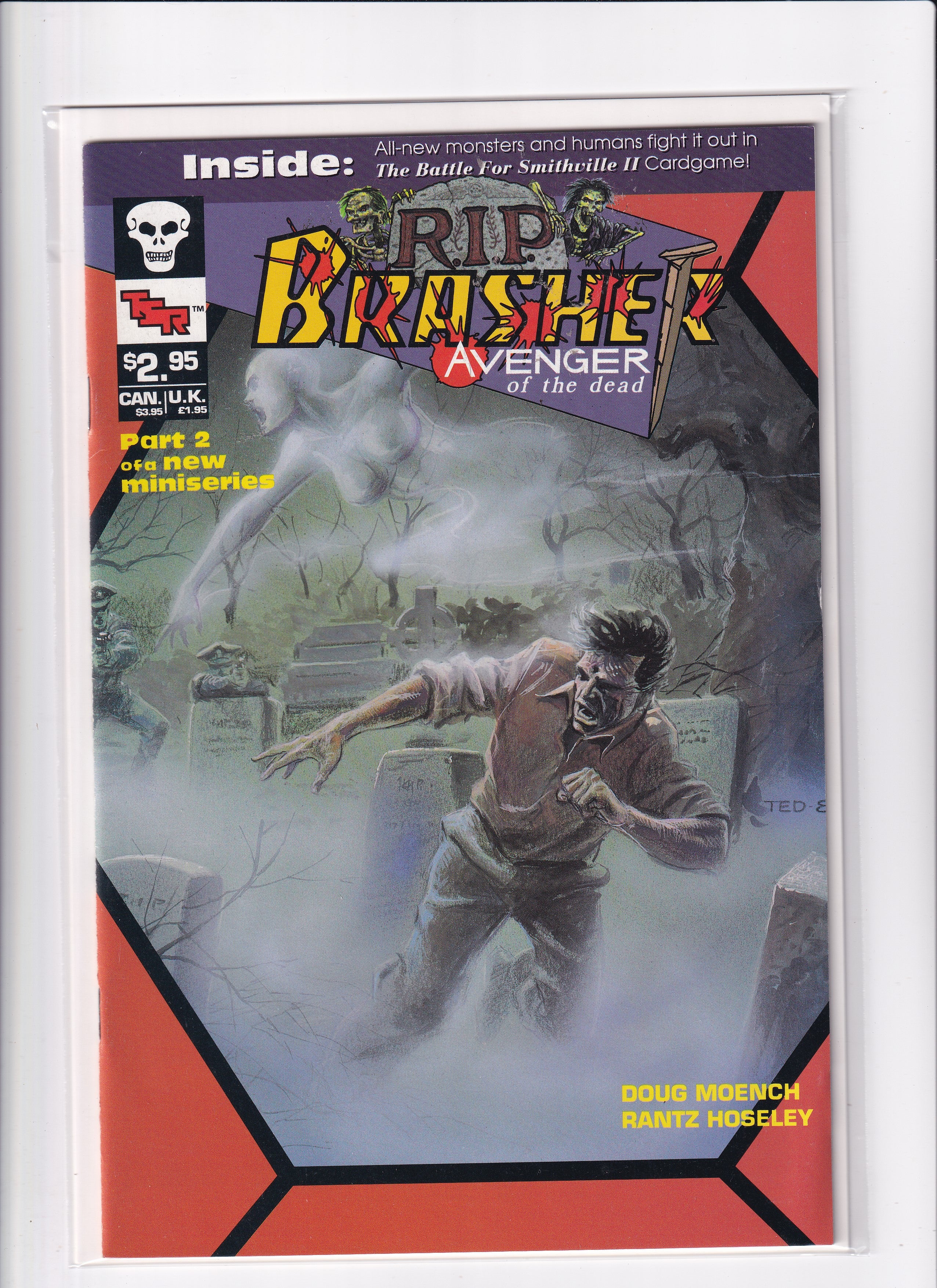 R.I.P. BRASHER AVENGER OF THE DEAD - Slab City Comics