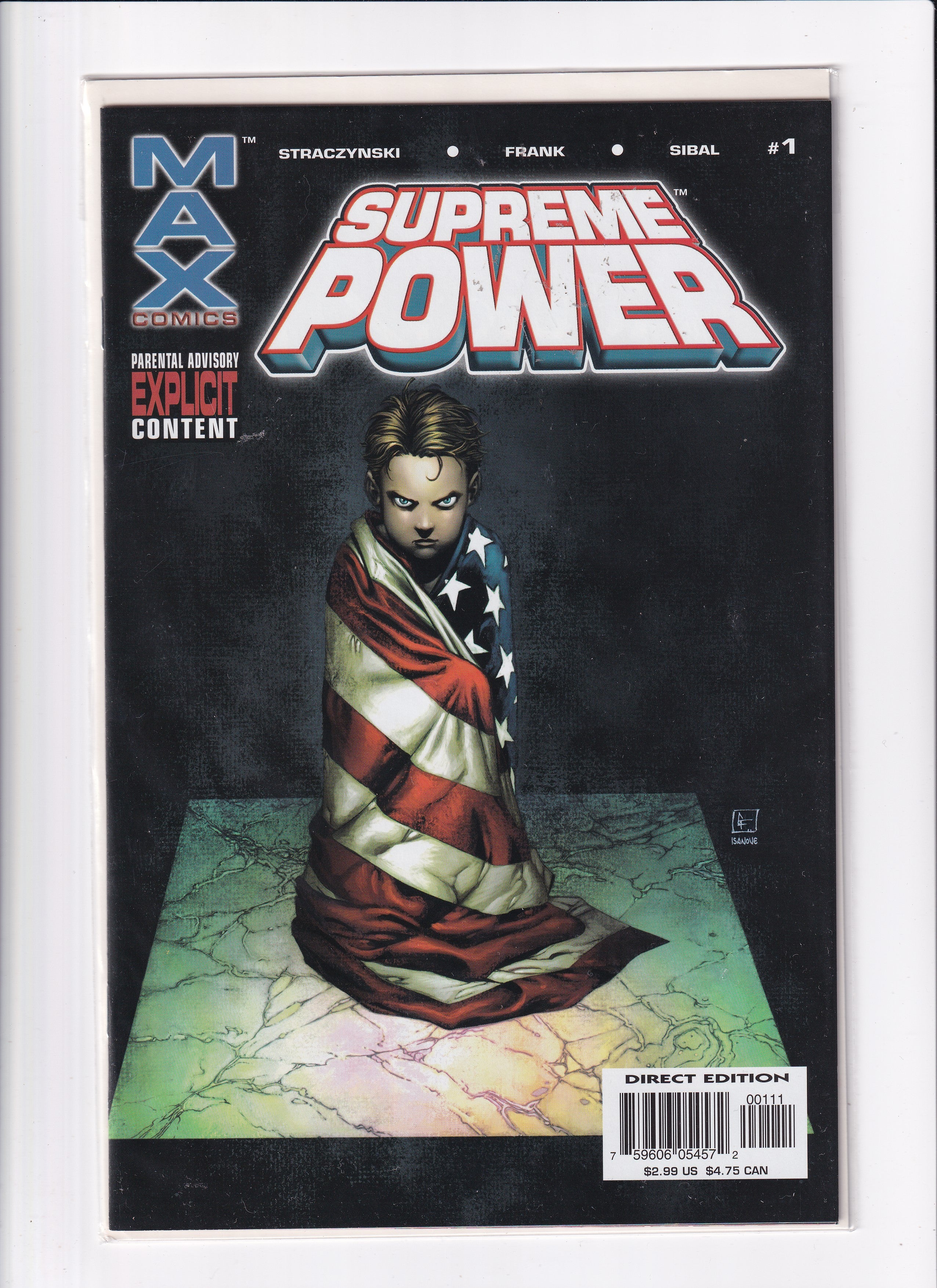 SUPREME POWER #1 - Slab City Comics