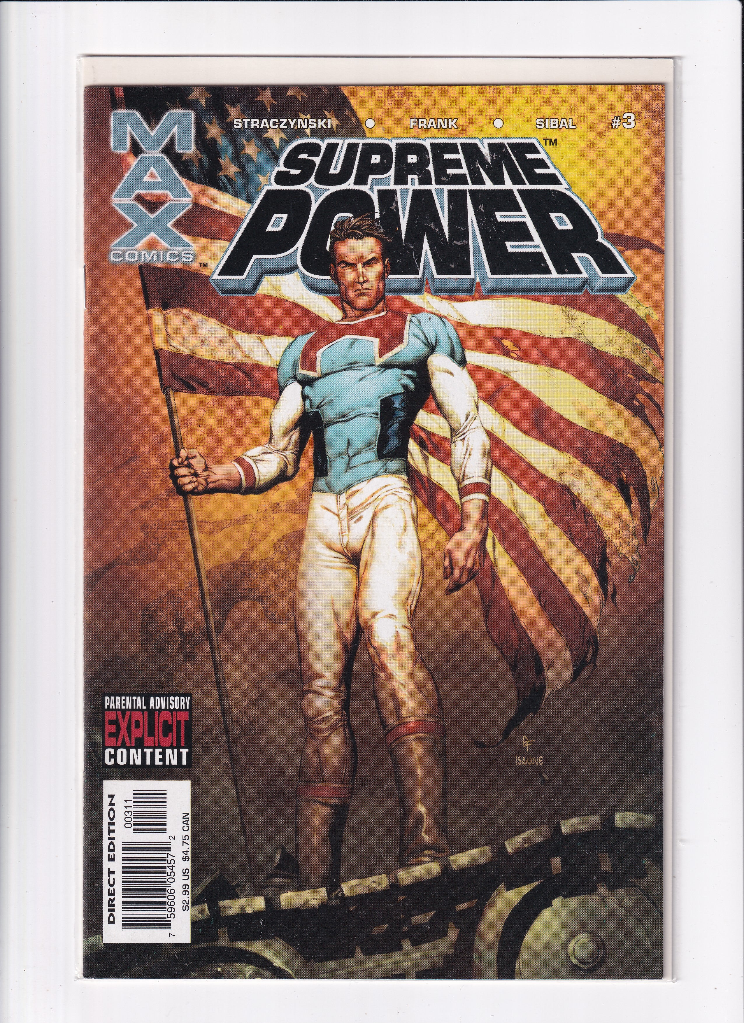 SUPREME POWER #3 - Slab City Comics
