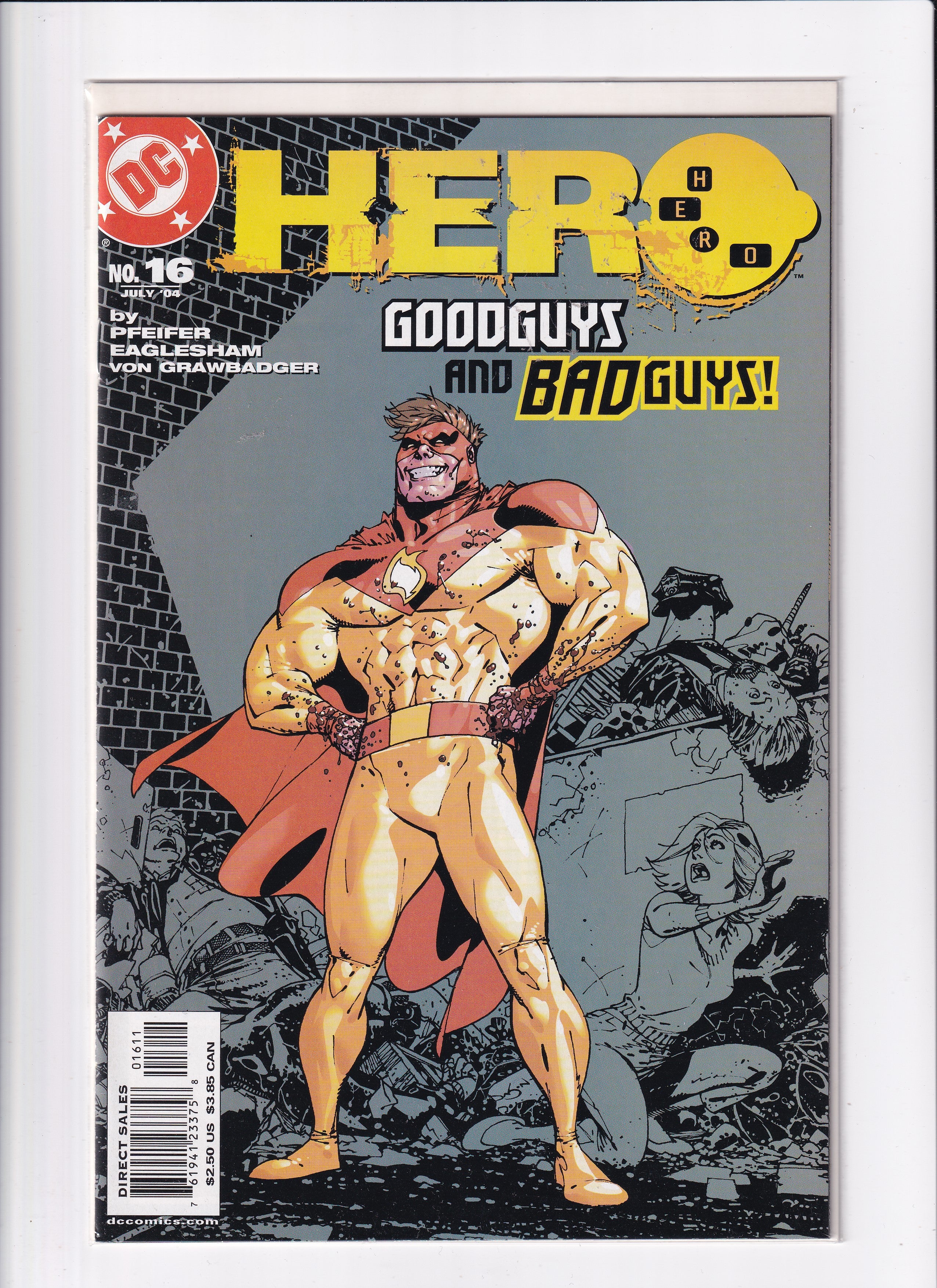 HERO GOODGUYS AND BADGUYS #16 - Slab City Comics