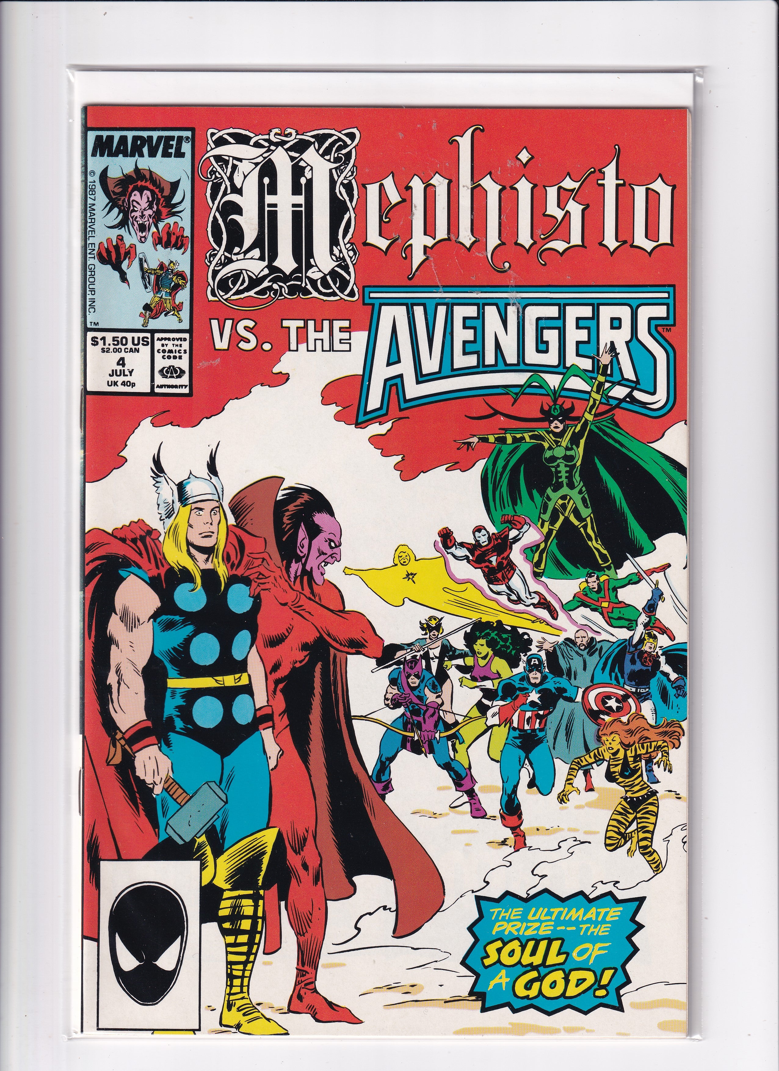 MEPHISTO VS THE AVENGERS #4 - Slab City Comics