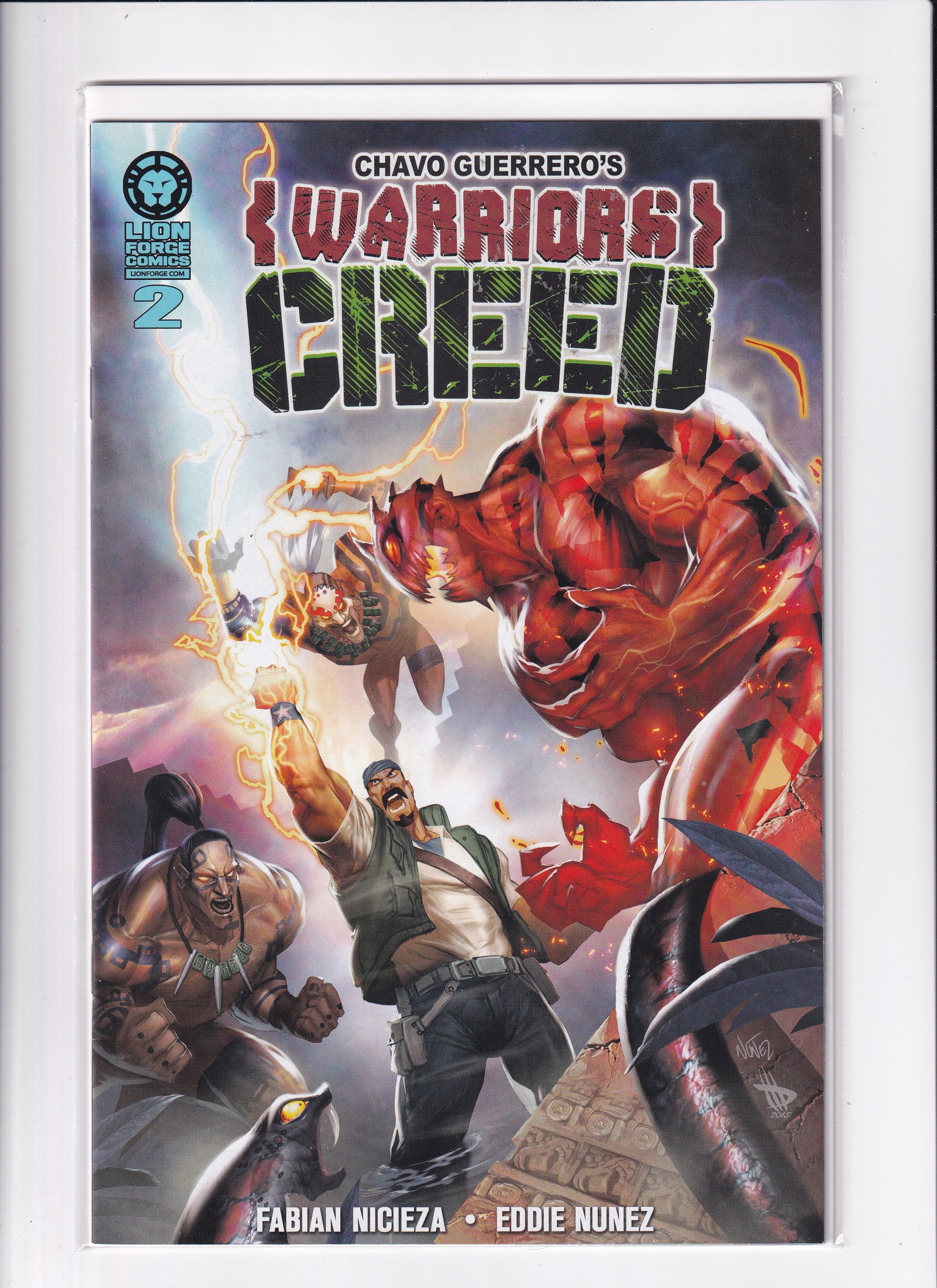 WARRIORS CREED #2 - Slab City Comics