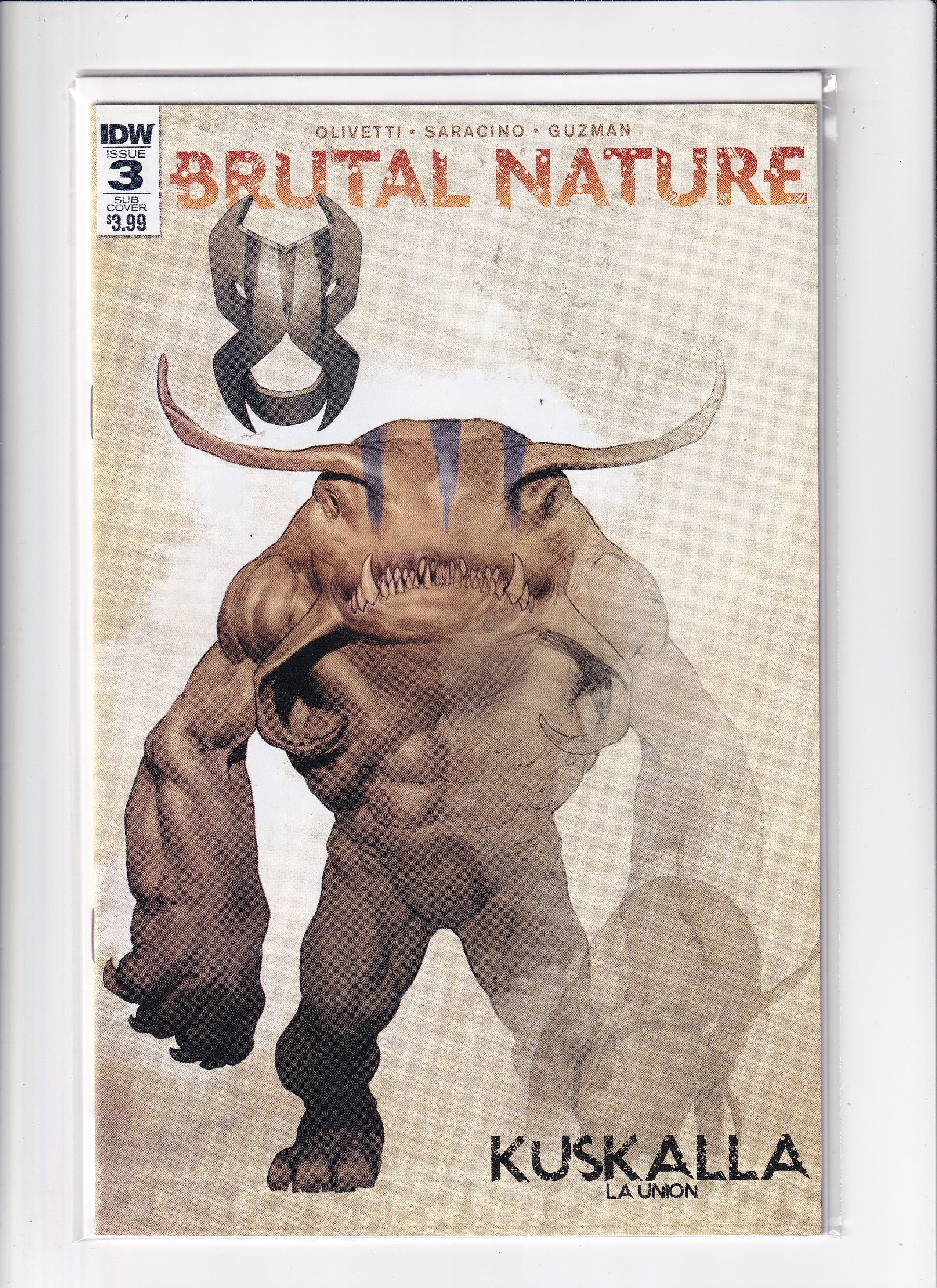 BRUTAL NATURE #3 VARIANT - Slab City Comics