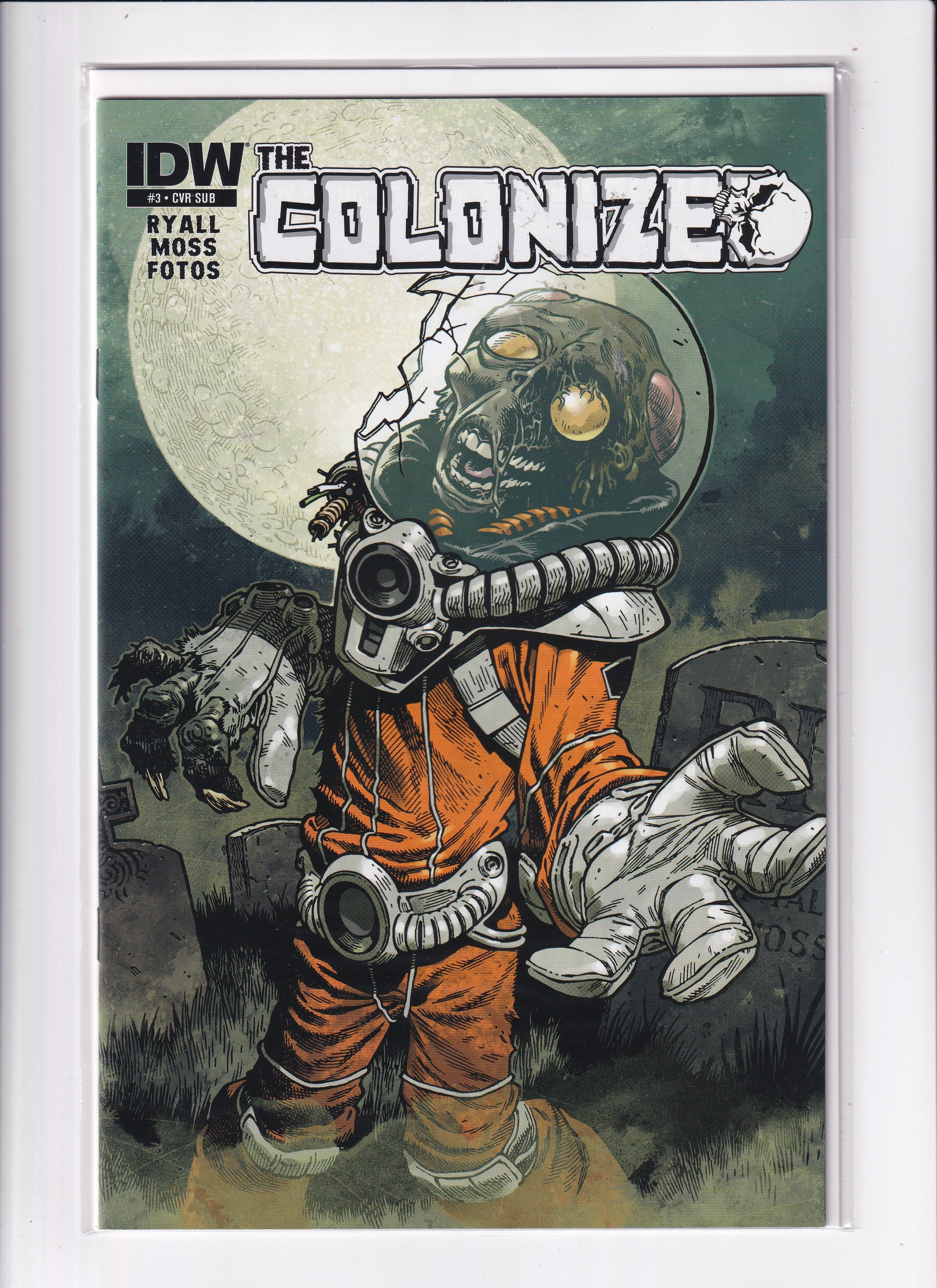 THE COLONIZED #3 VARIANT - Slab City Comics
