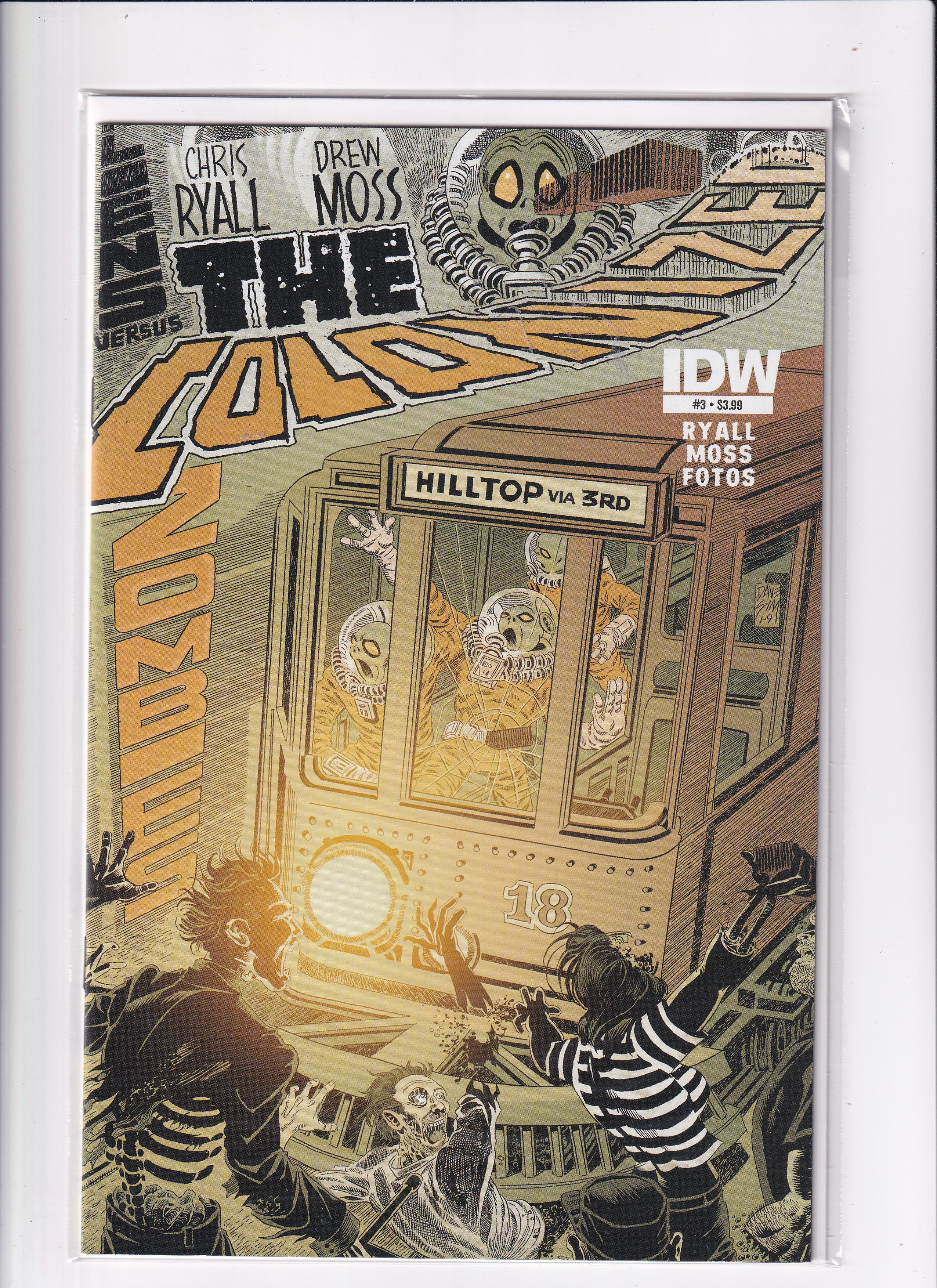 THE COLONIZED ALIENS VS ZOMBIES #3 - Slab City Comics