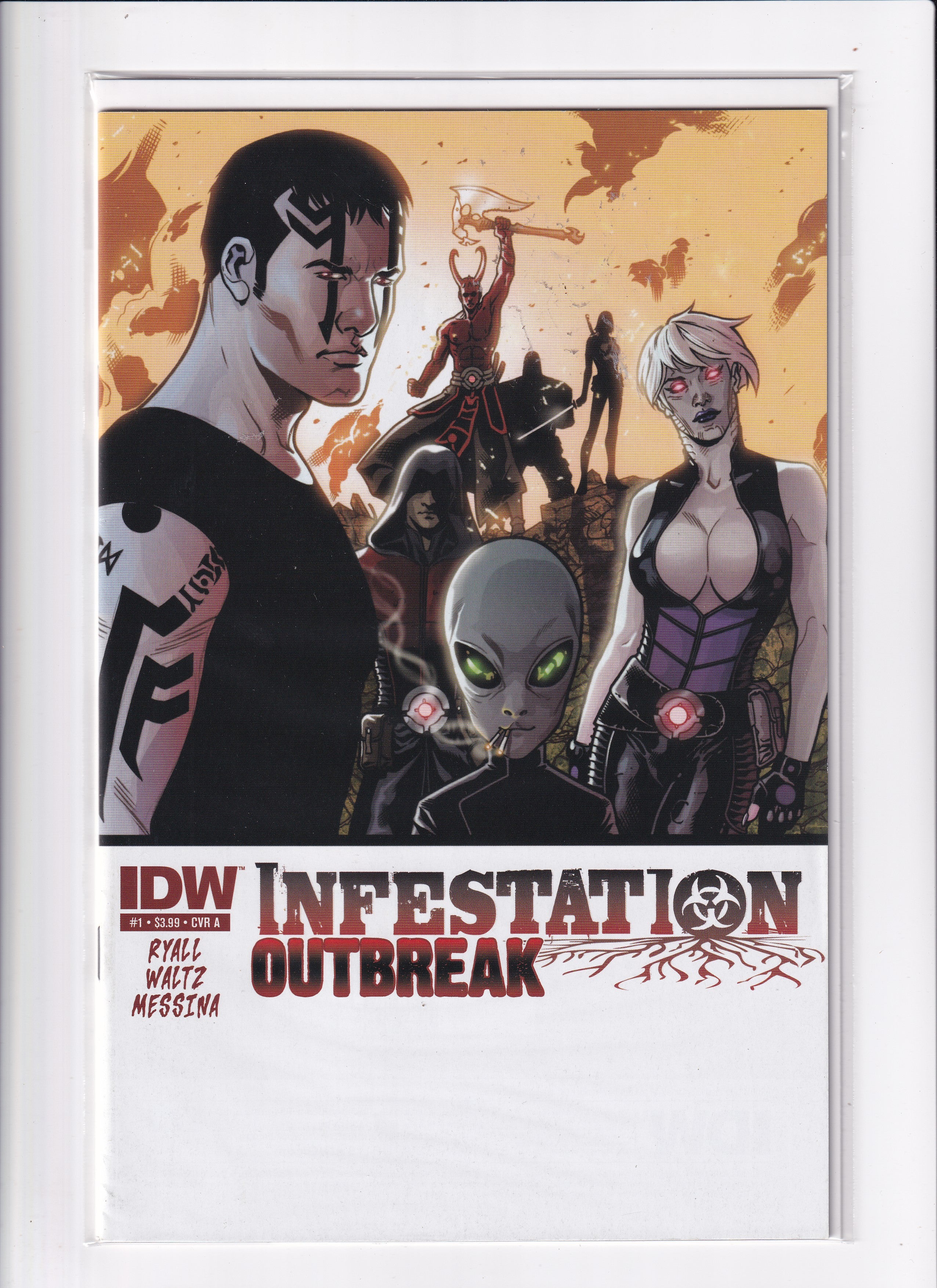 INFESTATIION OUTBREAK #1 - Slab City Comics