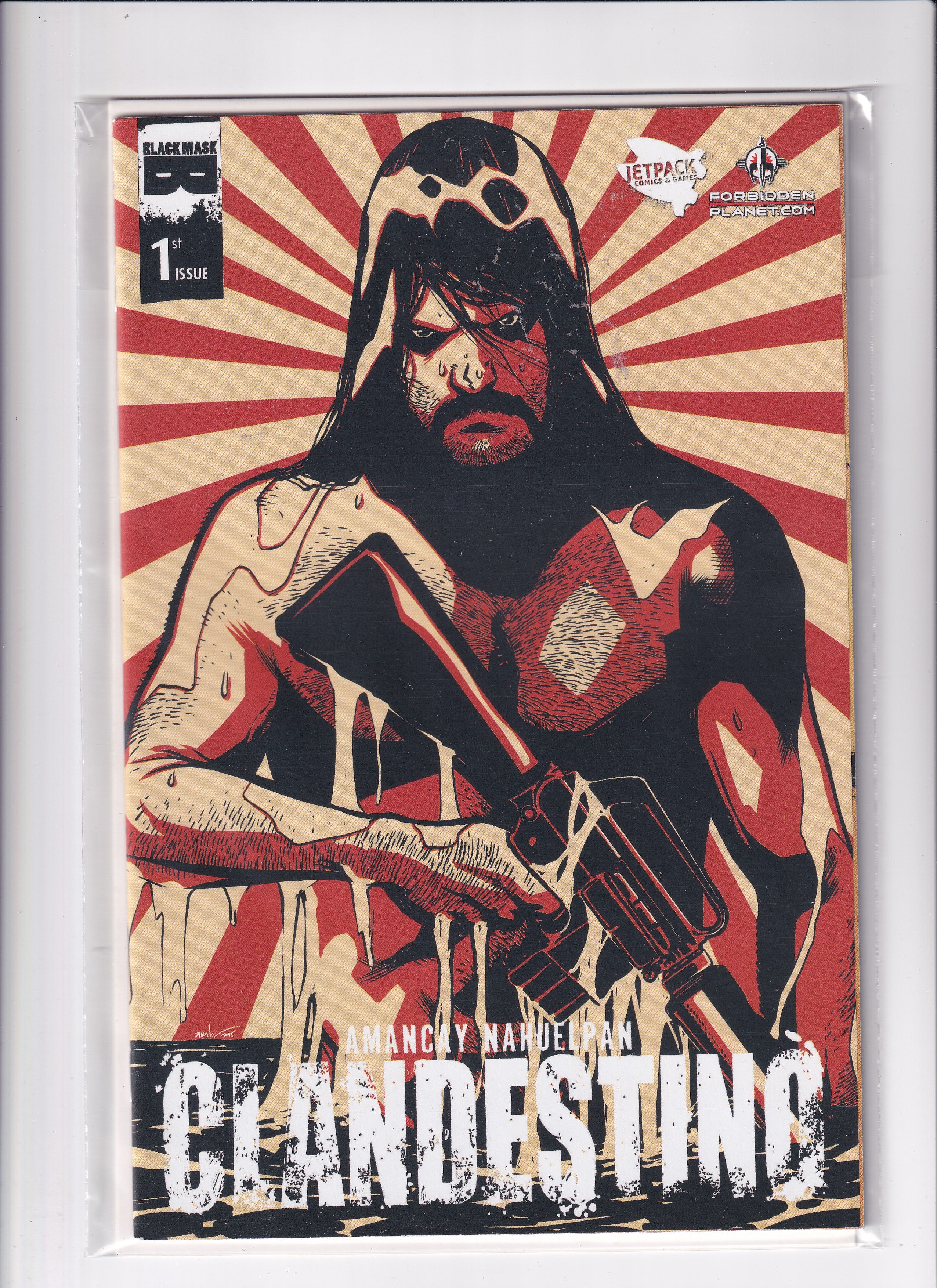 CLANDESTINO #1 JETPACK VARIANT - Slab City Comics