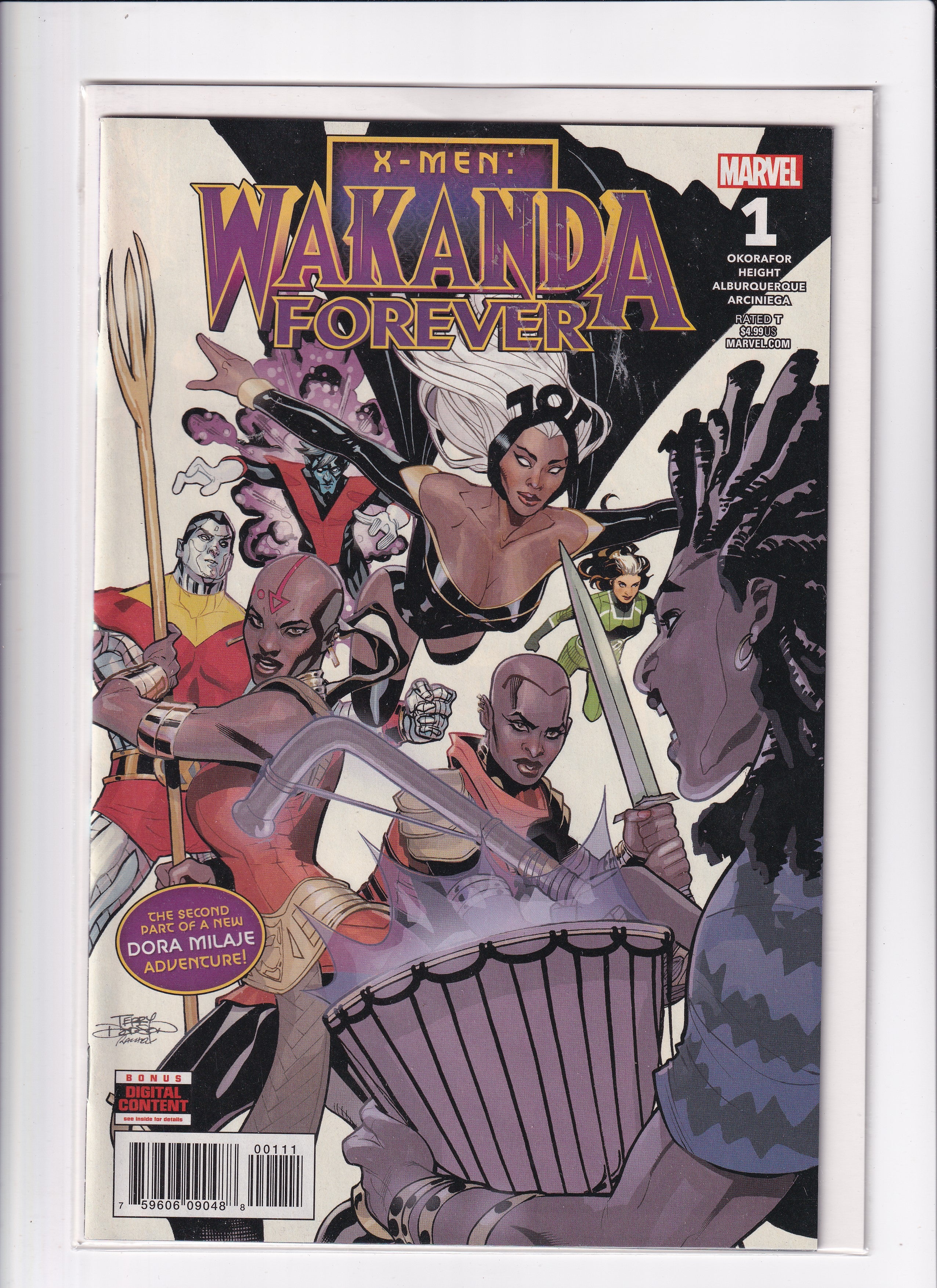 X-MEN WAKANDA FOREVER #1 - Slab City Comics
