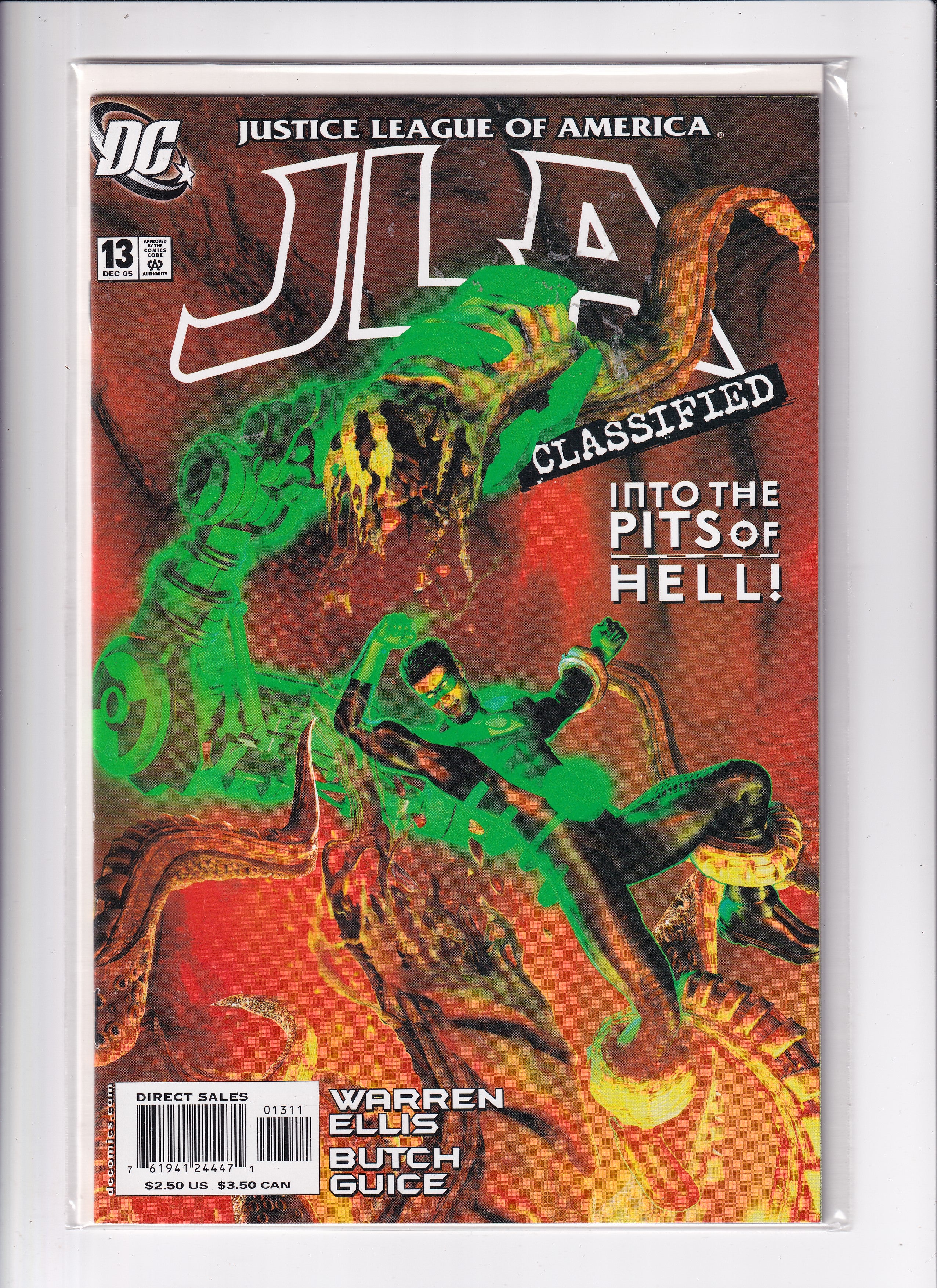 JUSTICE LEAGUE OF AMERICA CLASSIFIED #13 - Slab City Comics