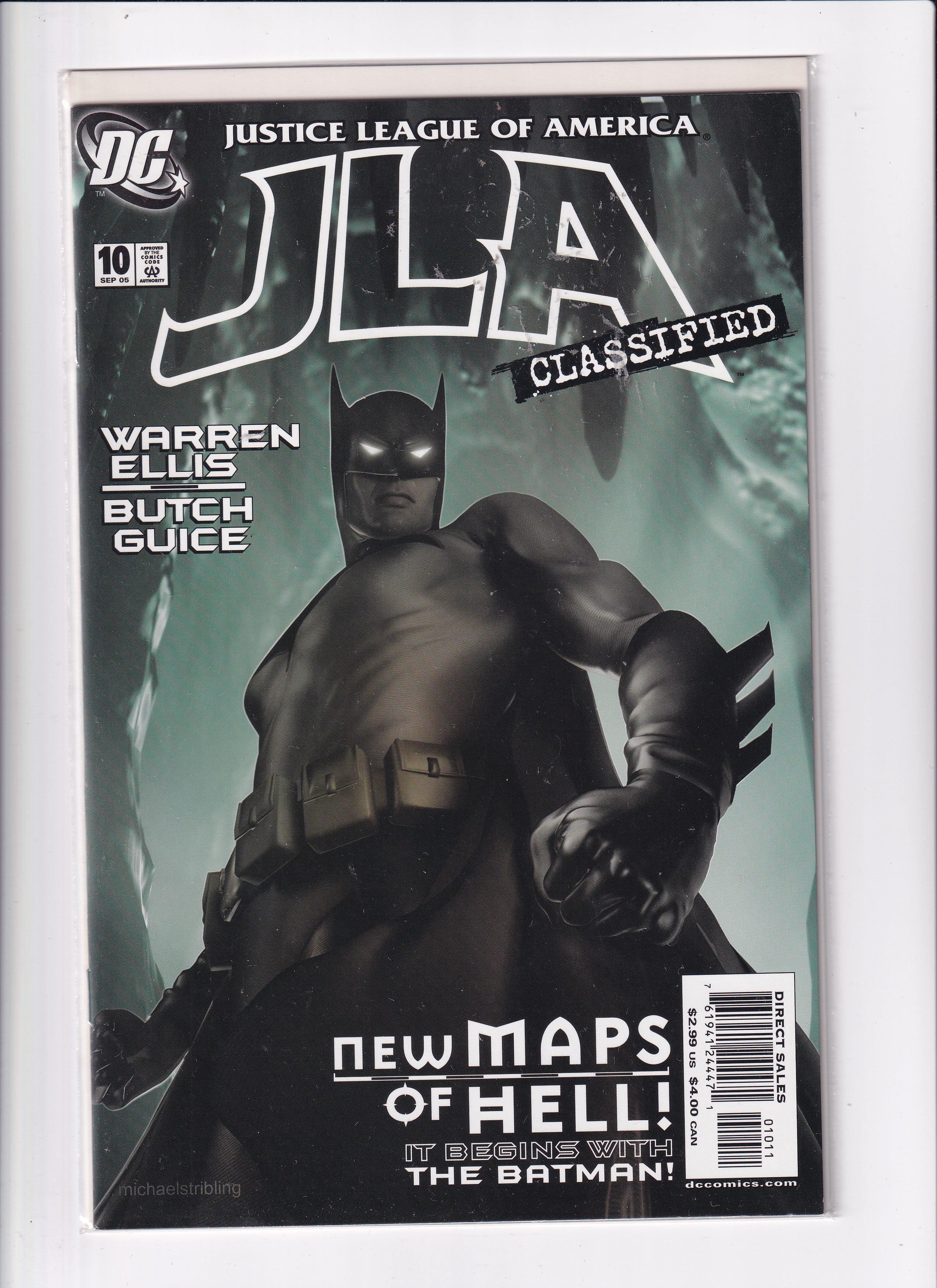 JUSTICE LEAGUE OF AMERICA CLASSIFIED #10 - Slab City Comics