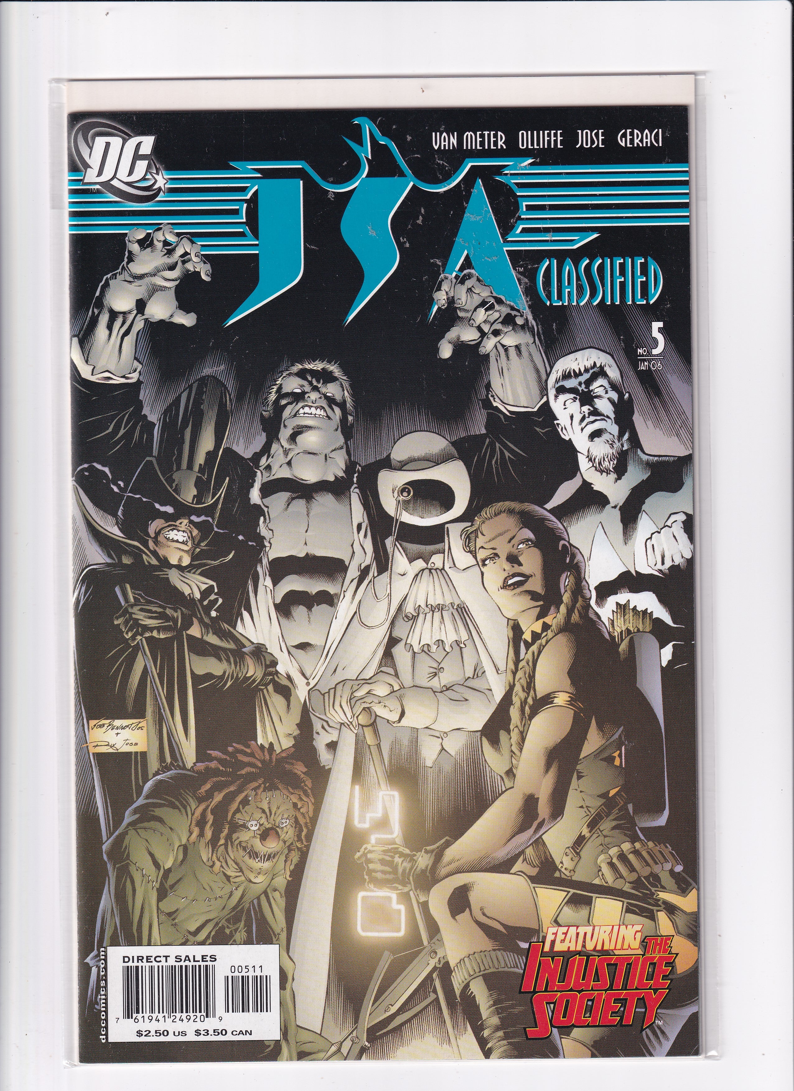 JSA CLASSIFIED #5 - Slab City Comics