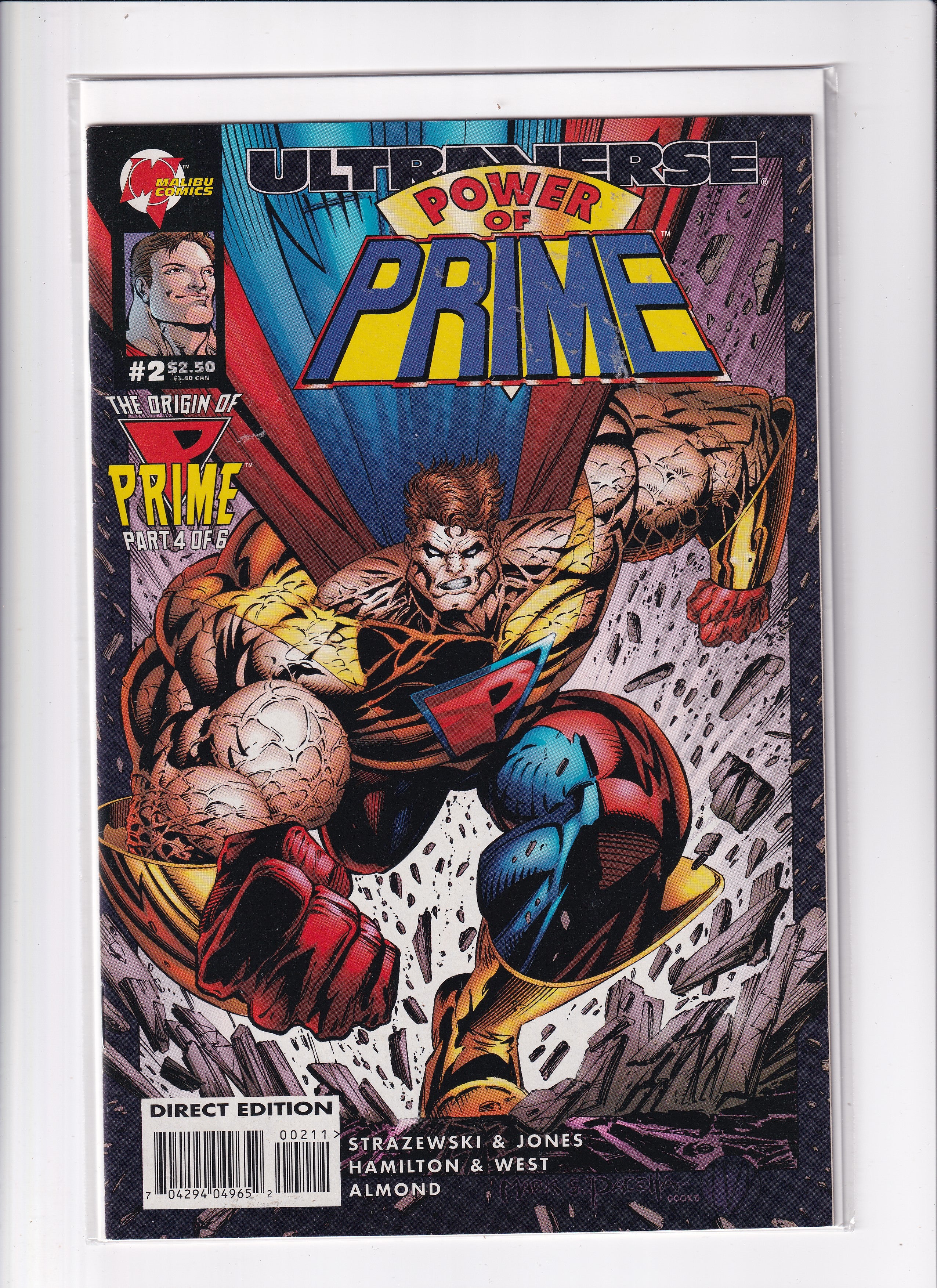 ULTRAVERSE POWER OF PRIME #2 - Slab City Comics