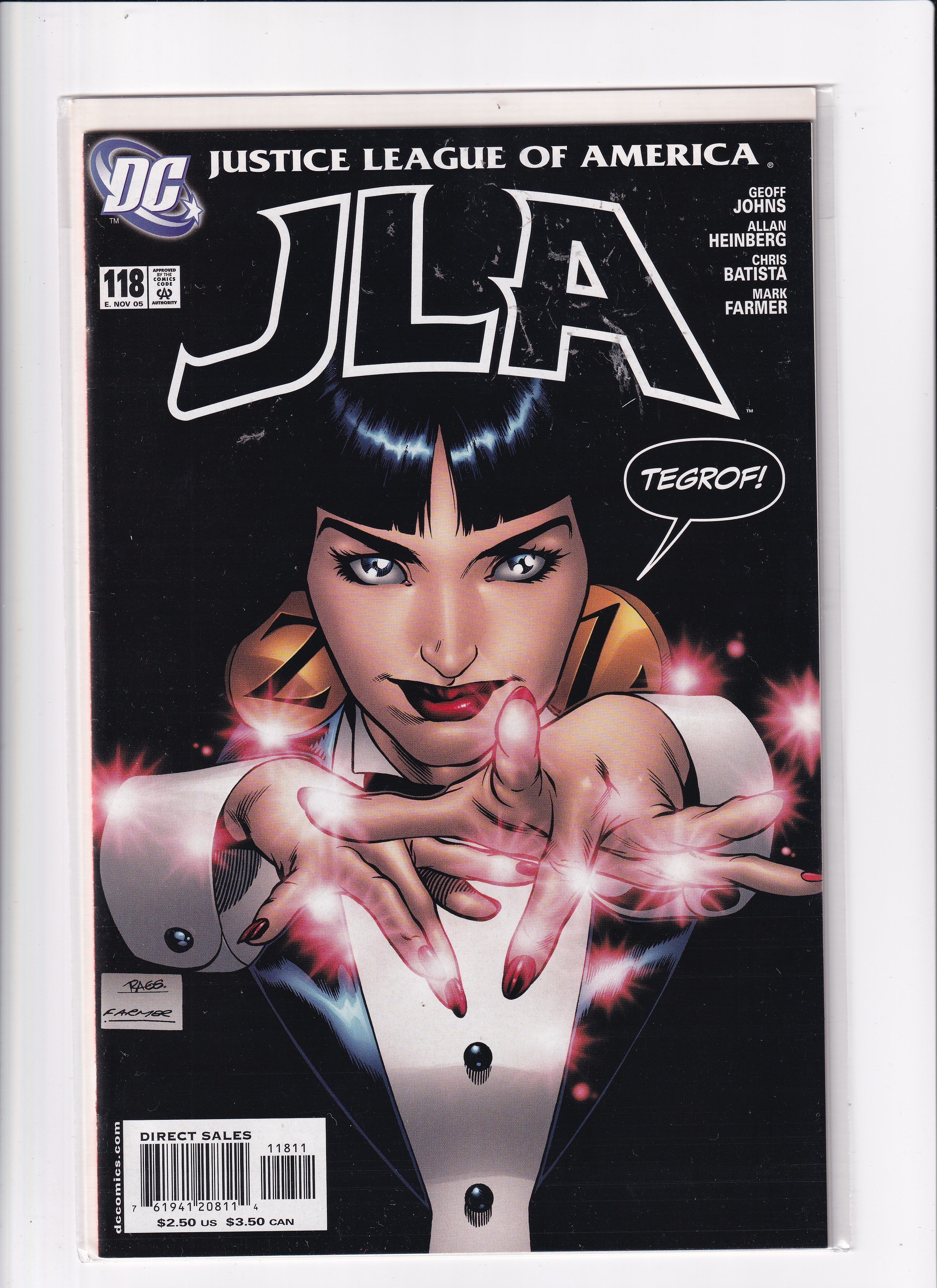 JUSTICE LEAGUE OF AMERICA #118 - Slab City Comics