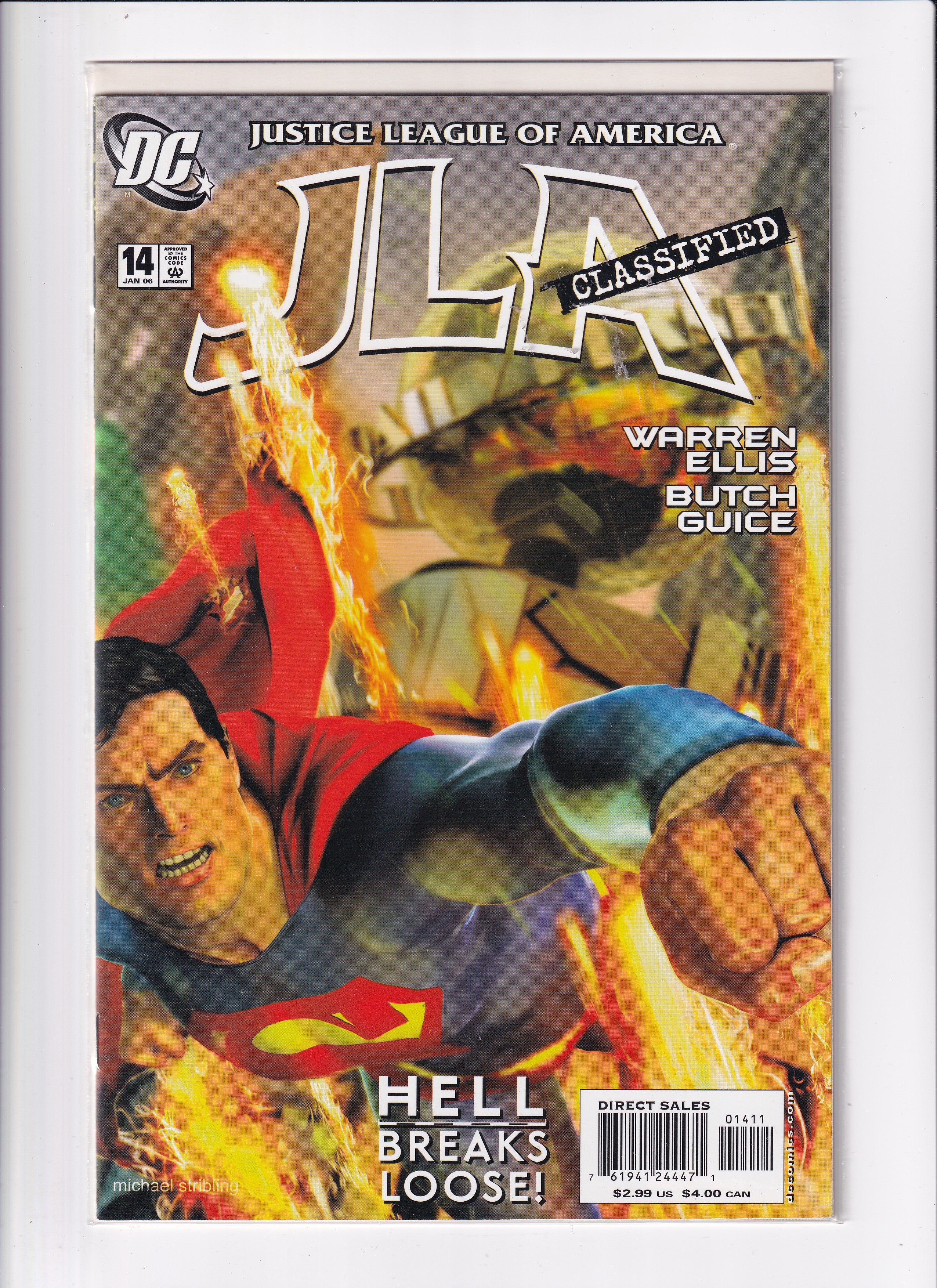 JUSTICE LEAGUE OF AMERICA CLASSIFIED #14 - Slab City Comics