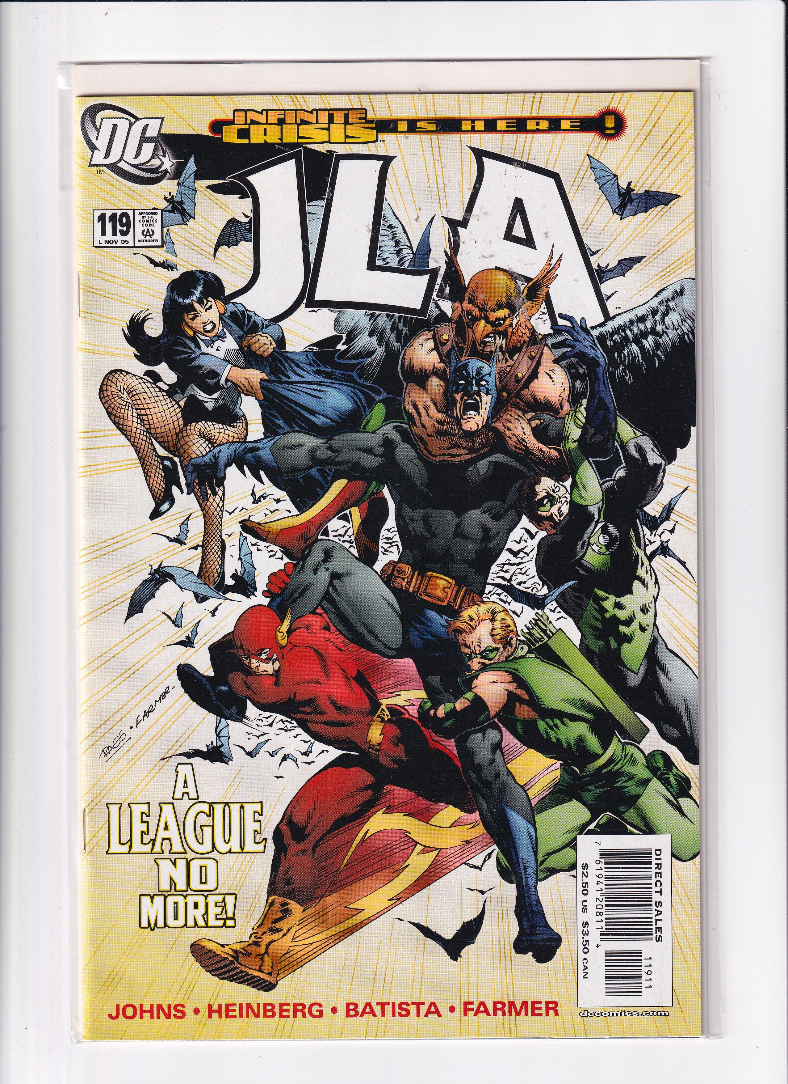JUSTICE LEAGUE OF AMERICA #119 - Slab City Comics