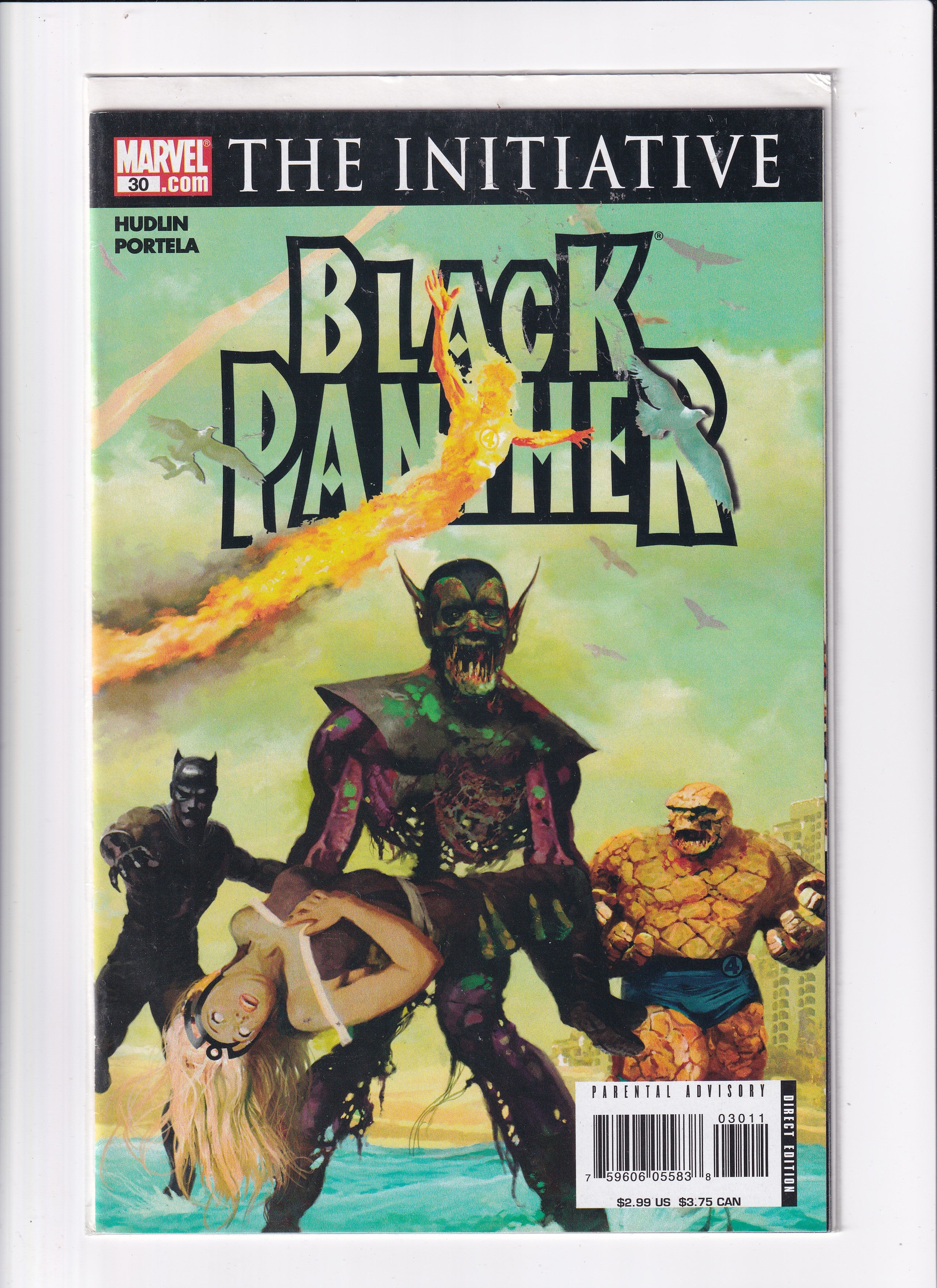 THE INITIATIVE BLACK PANTHER #30 - Slab City Comics