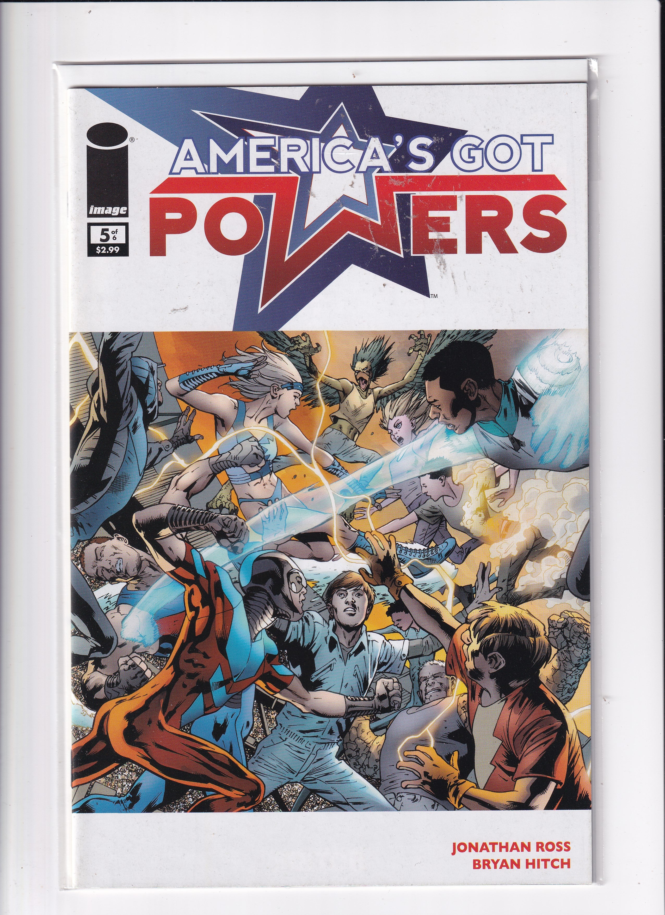 AMERICA'S GOT POWERS #5 - Slab City Comics