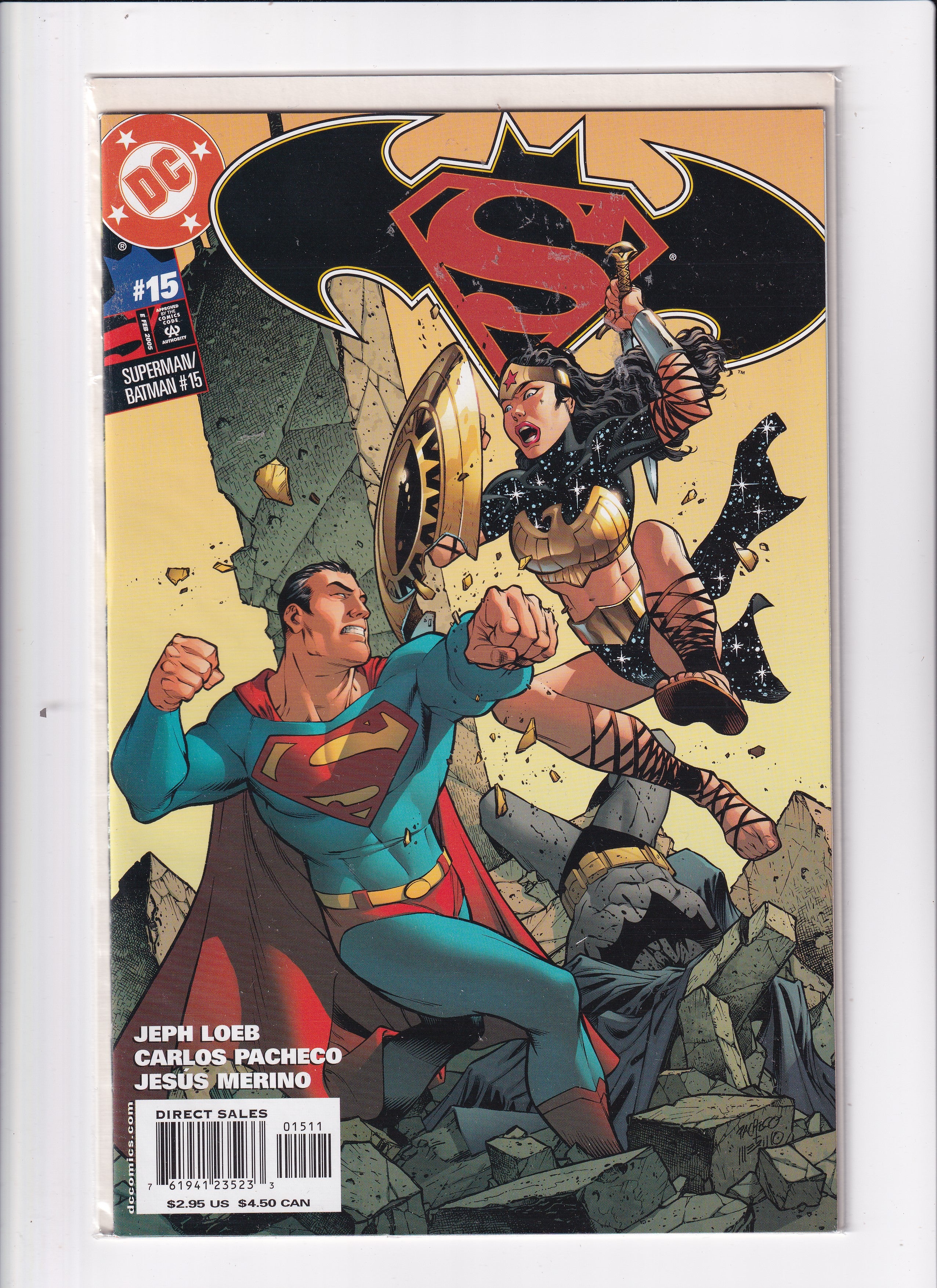 SUPERMAN/BATMAN #15 - Slab City Comics